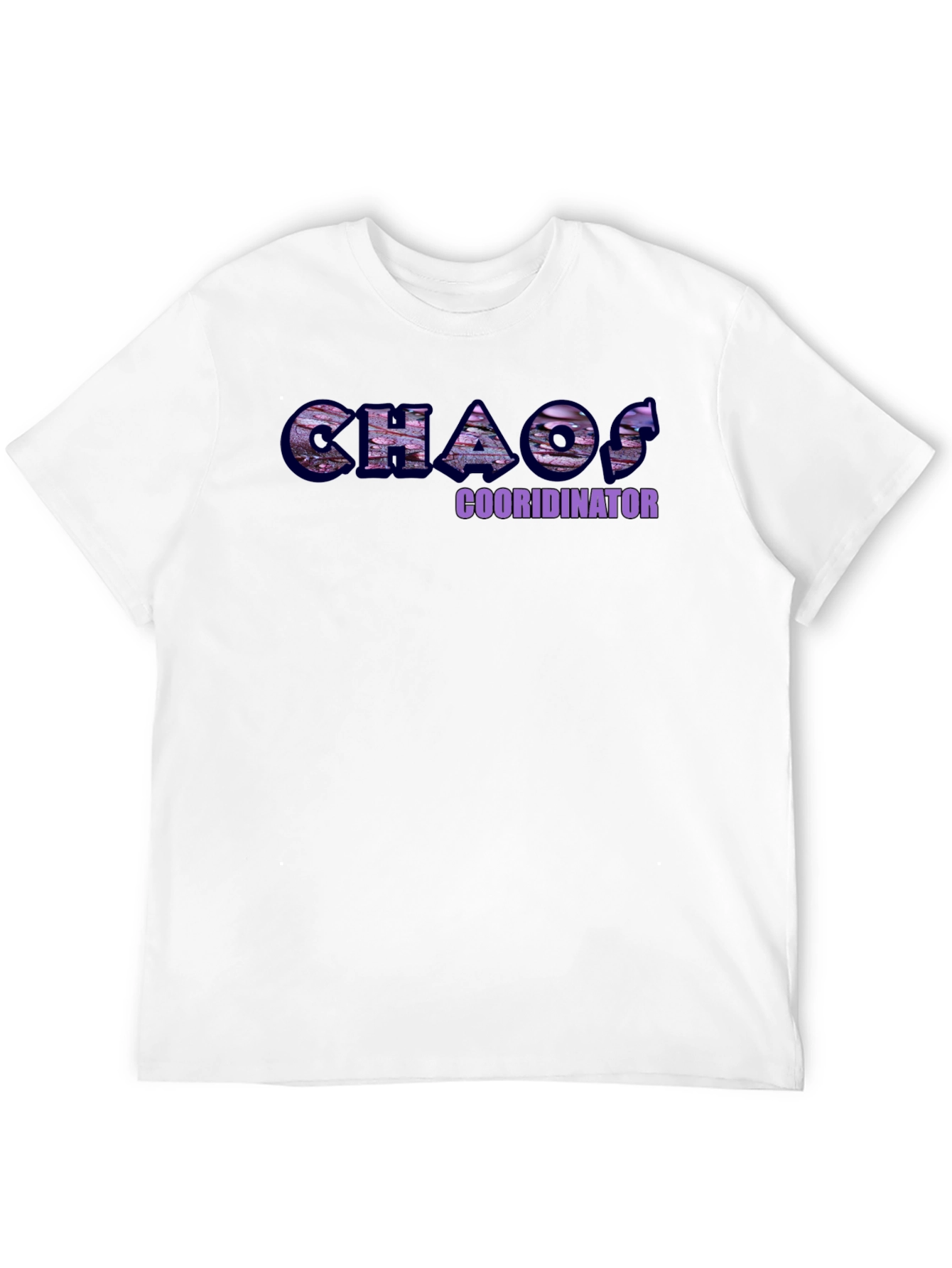 Black Chaos Coordinator Graphic T-Shirt view 12