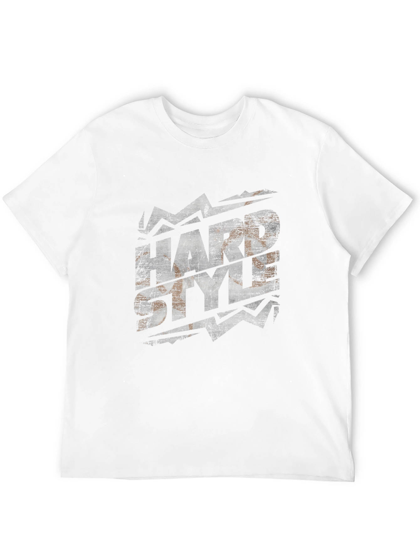 Black Hardstyle Graphic Print T-Shirt - Black Cotton Blend view 12