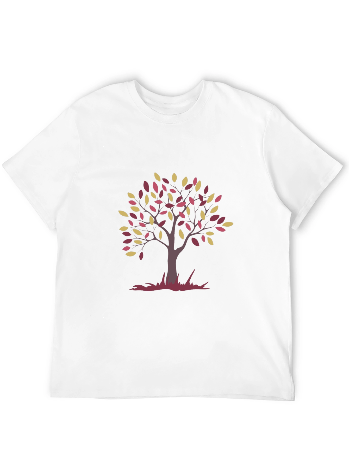 Black Nature Tree Graphic Tee - Casual Black T-Shirt view 12