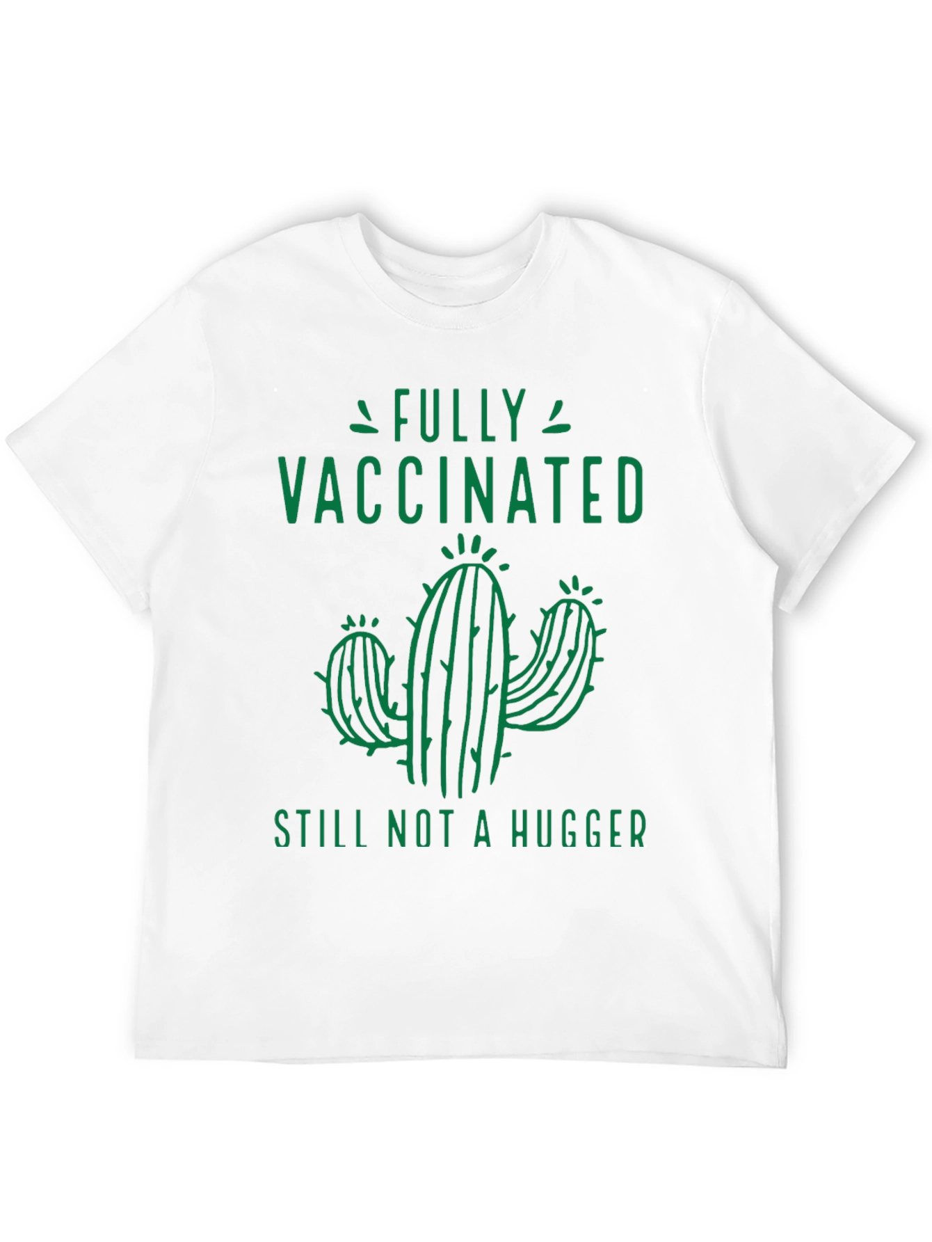 Black Fully Vaccinated Still Not a Hugger T-Shirt view 12