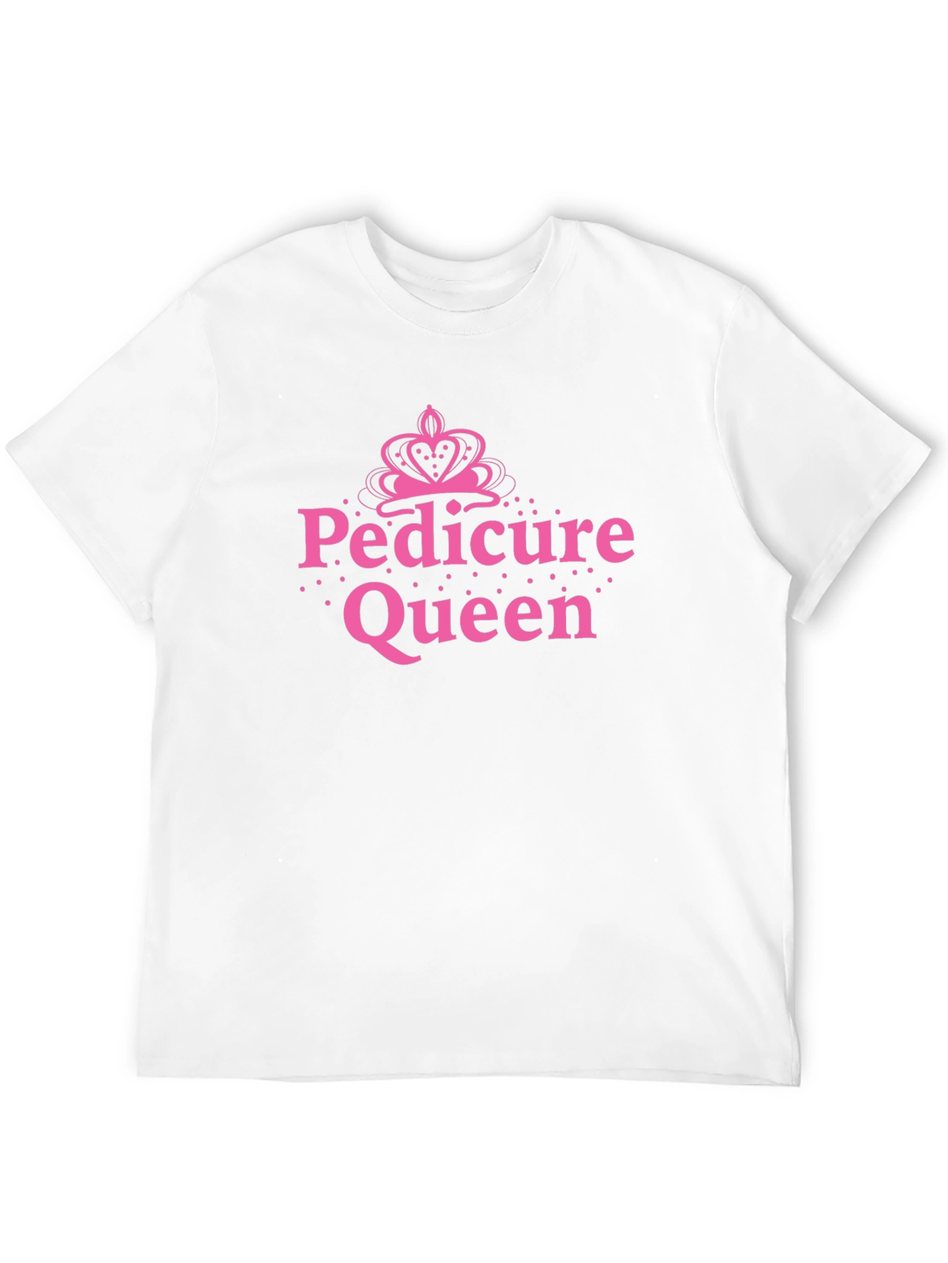 Black Pedicure Queen Black T-Shirt view 12