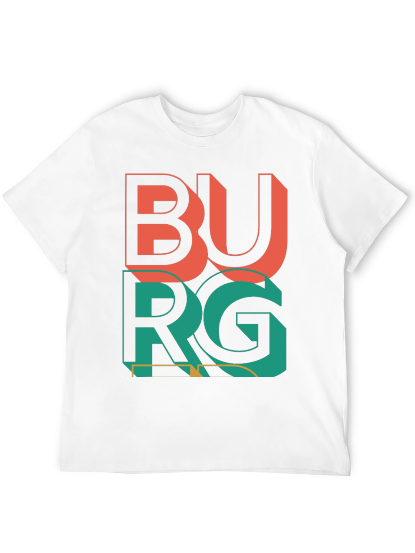 Black Burg Graphic Tee - Retro City Style view 12