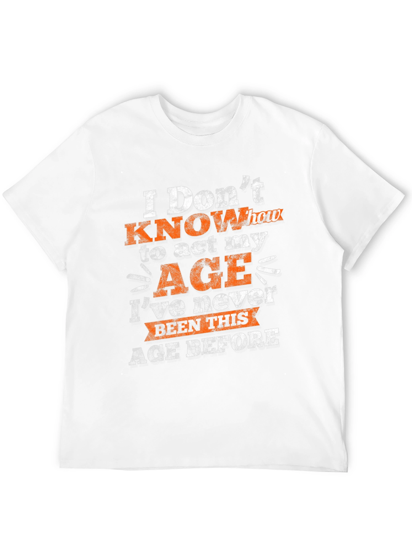 Black Funny Age Humor Graphic T-Shirt view 12