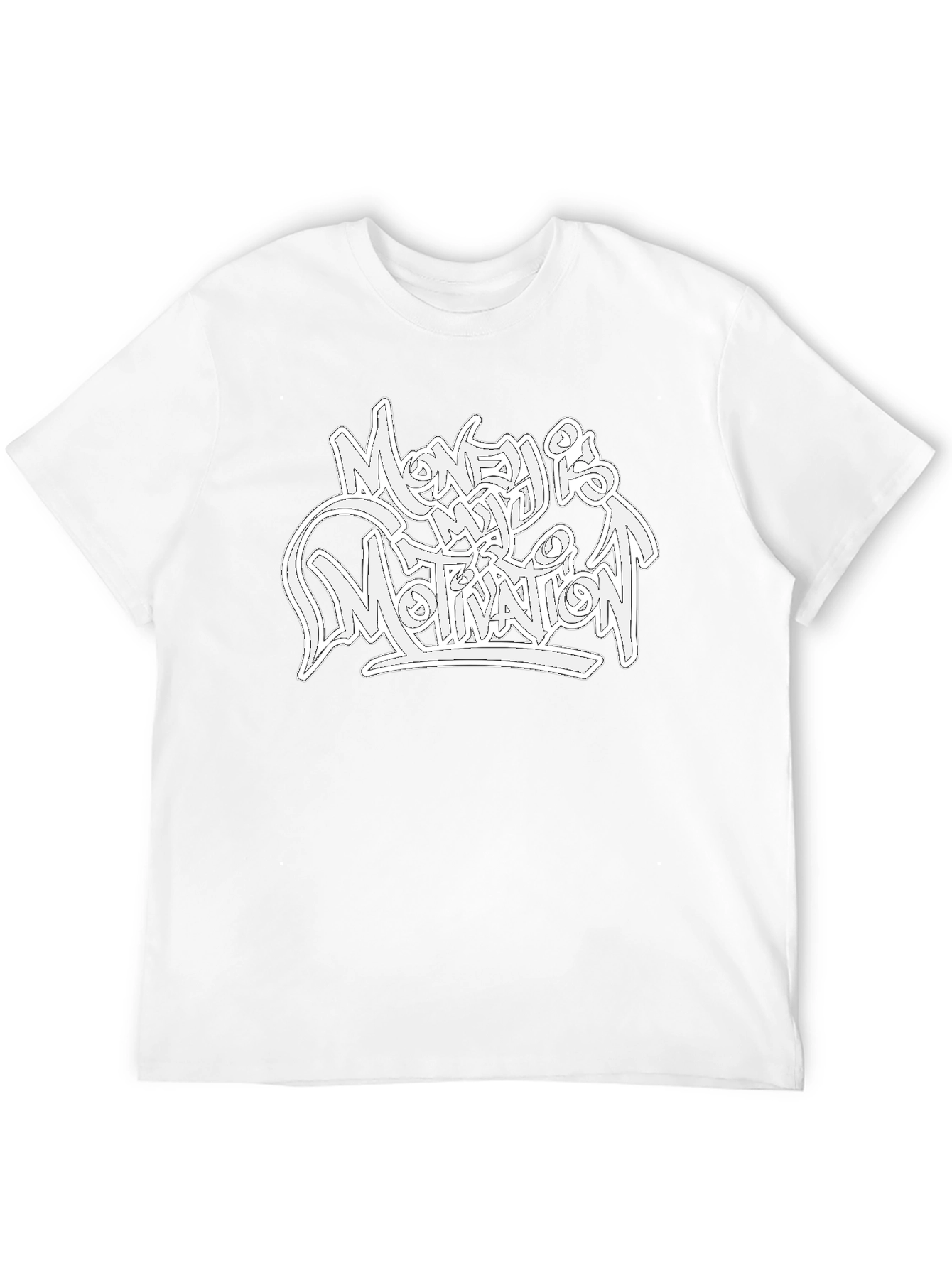 Black Money is My Motivation Graphic T-Shirt view 12