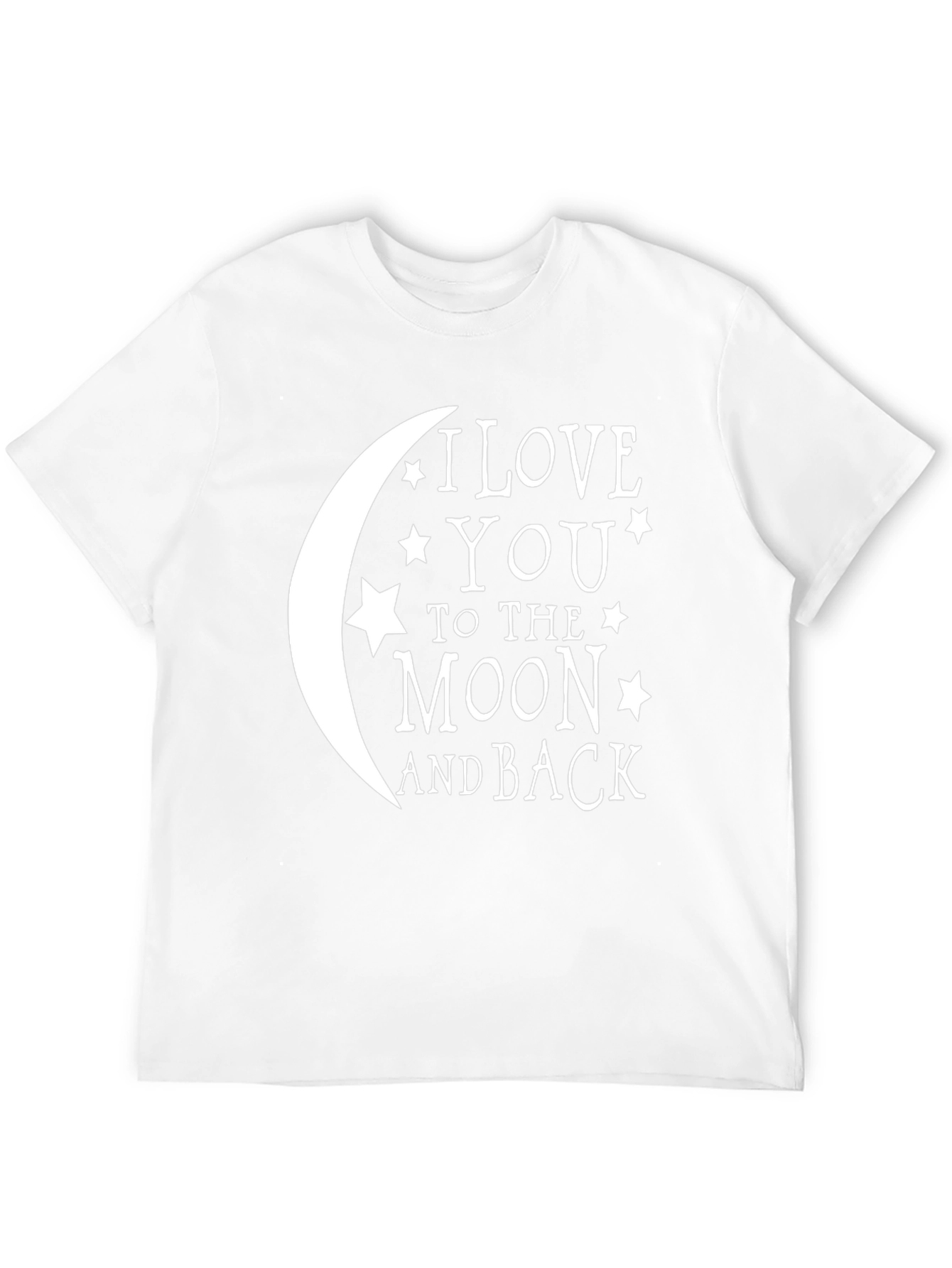 Black I Love You to the Moon and Back Graphic Tee view 12
