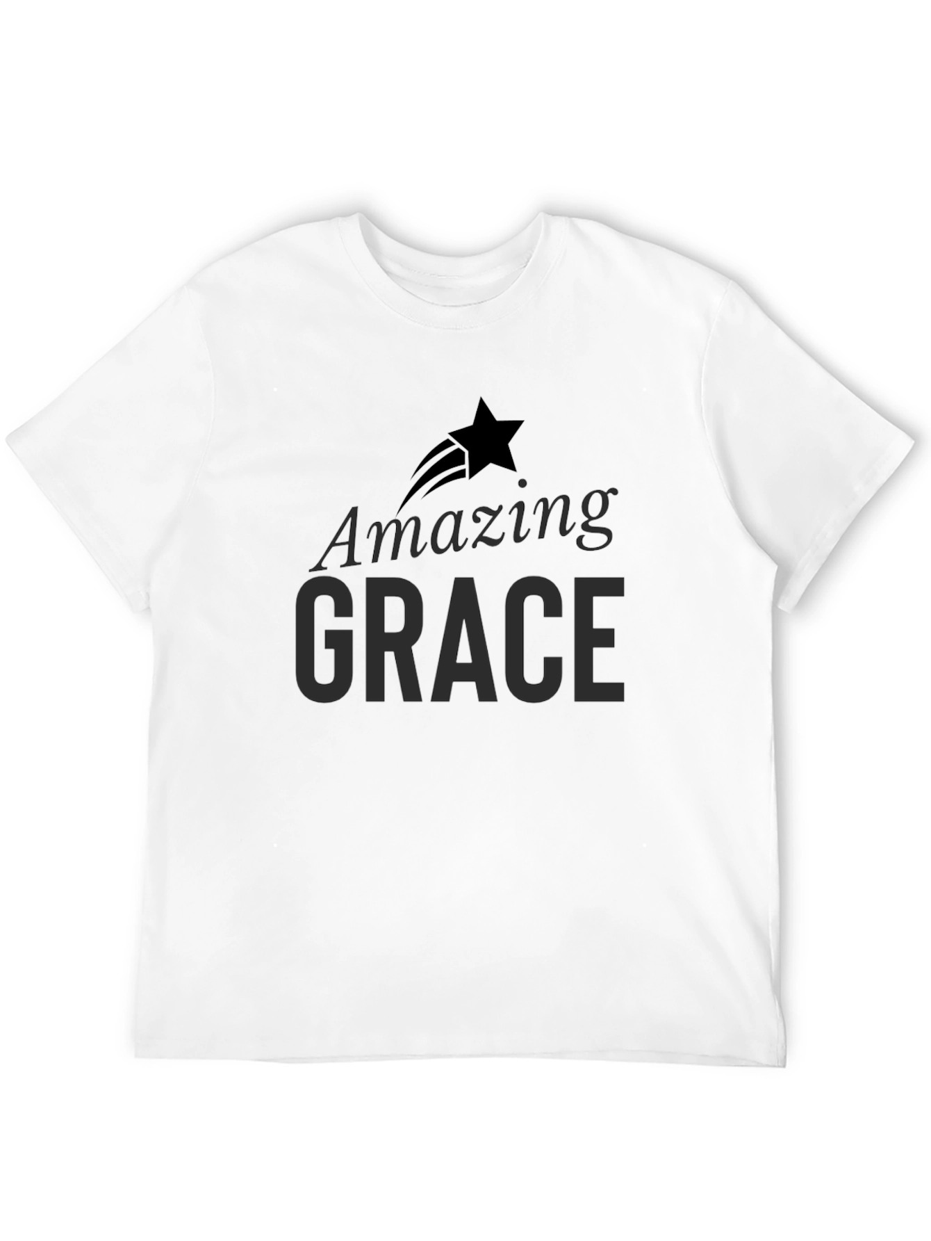 Black Amazing Grace Tee - Stylish Comfort view 12