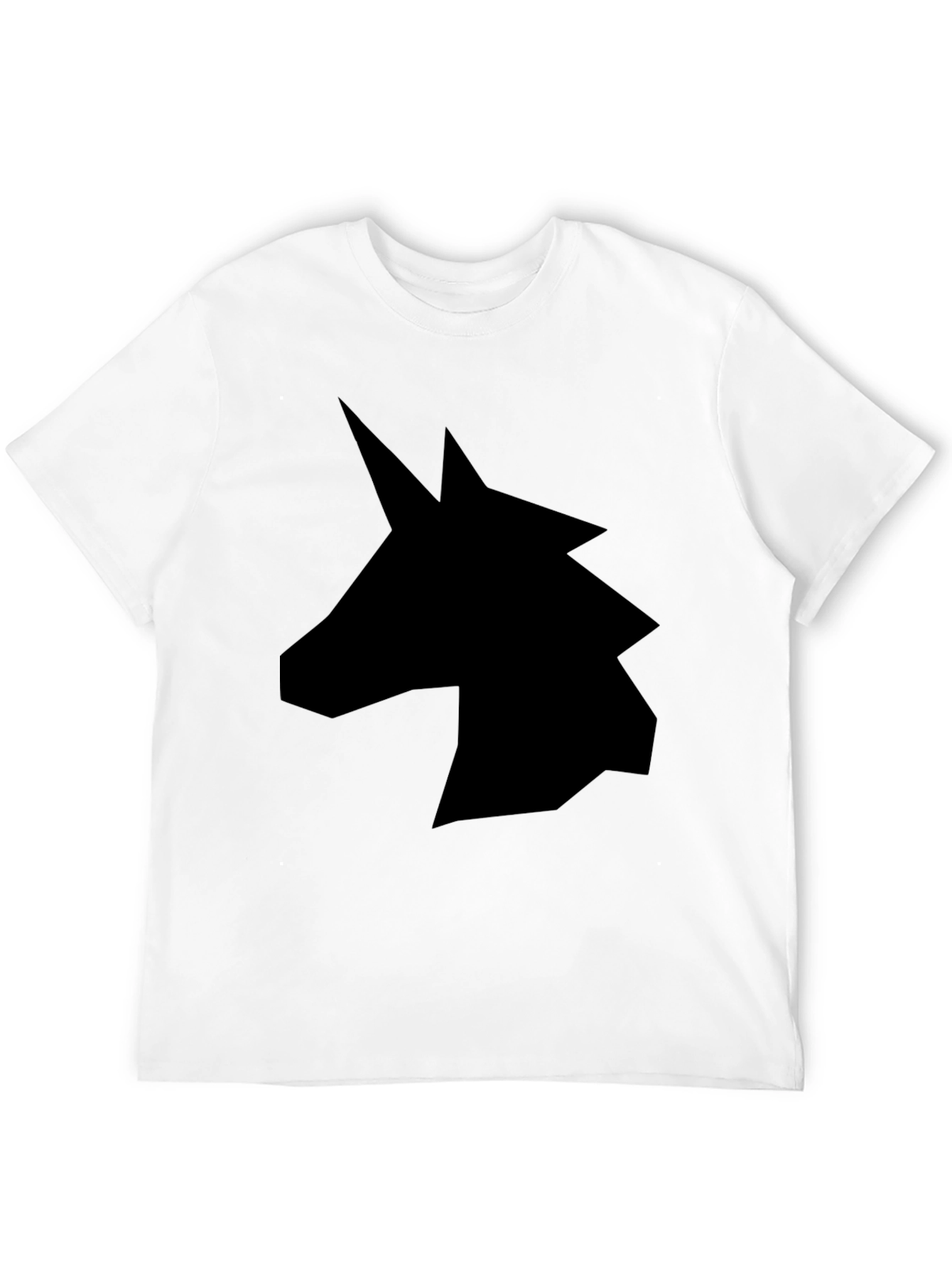 Black Unicorn Silhouette Graphic Tee - Black view 12