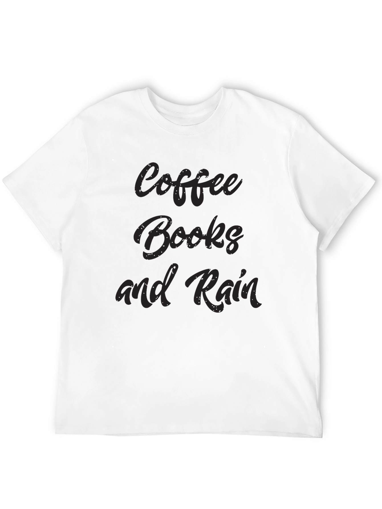 Black Coffee Books and Rain Black Tee view 12