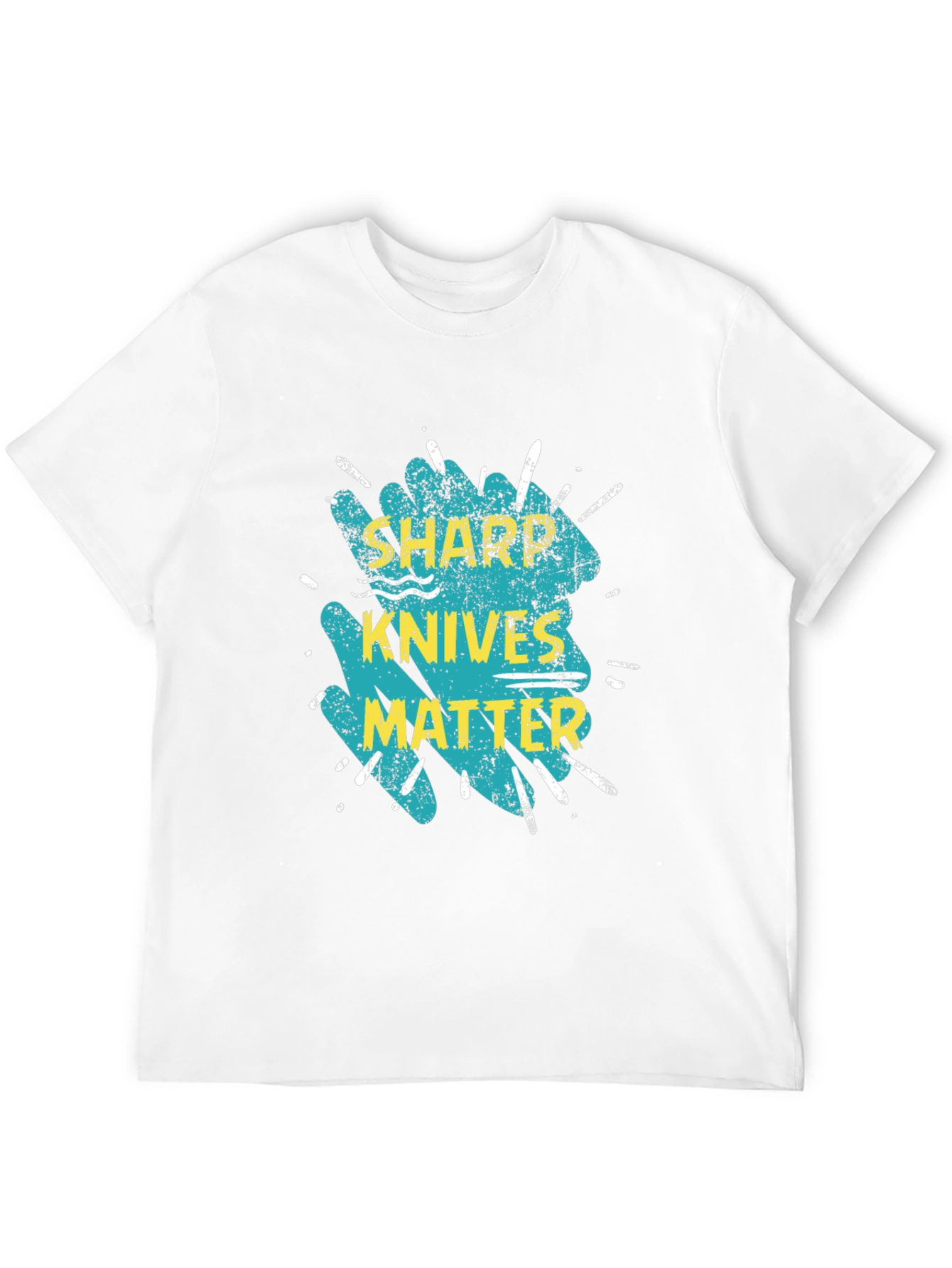 Black Sharp Knives Matter T-Shirt view 12