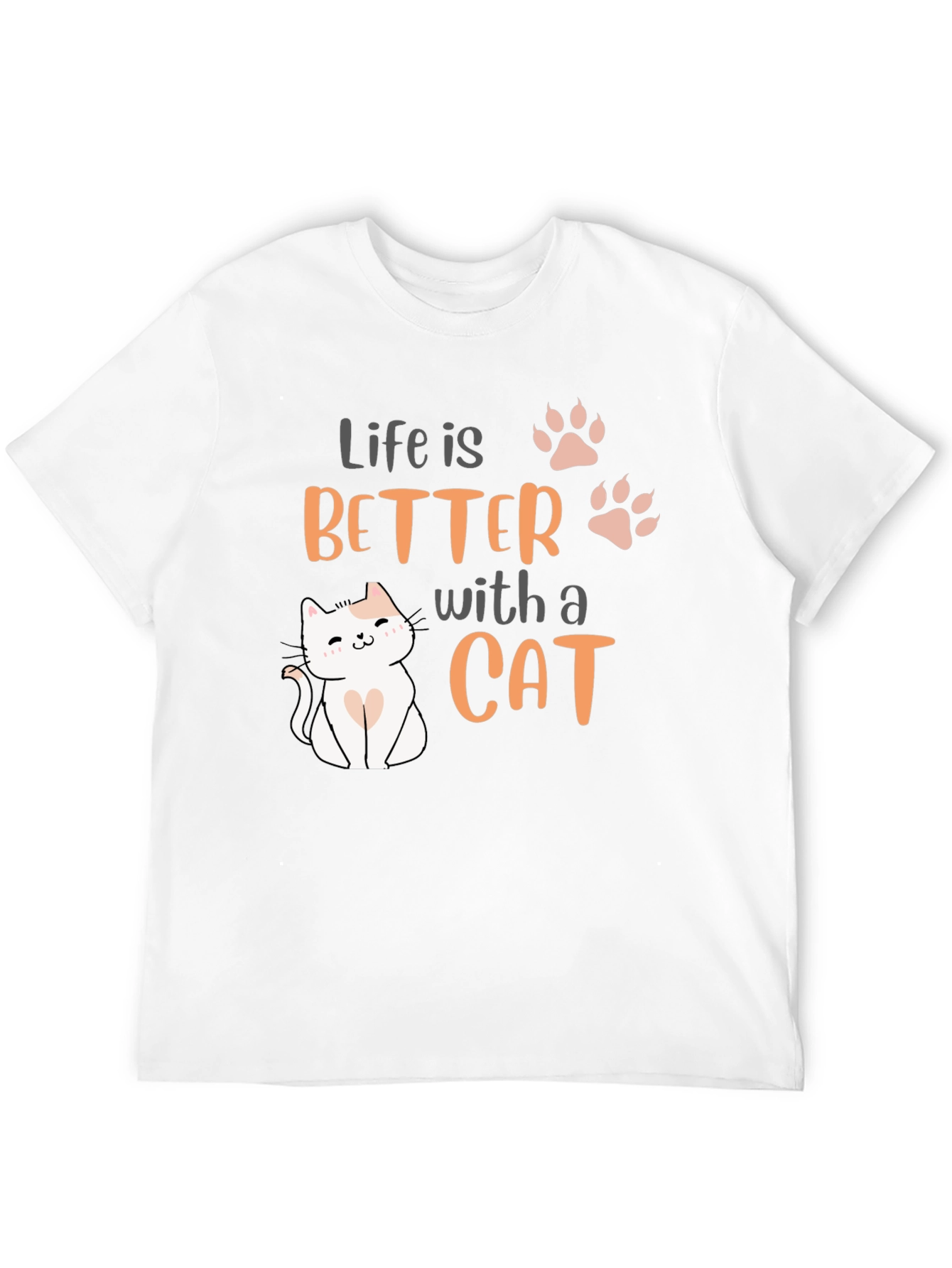 Black Life is Better with a Cat T-Shirt view 12