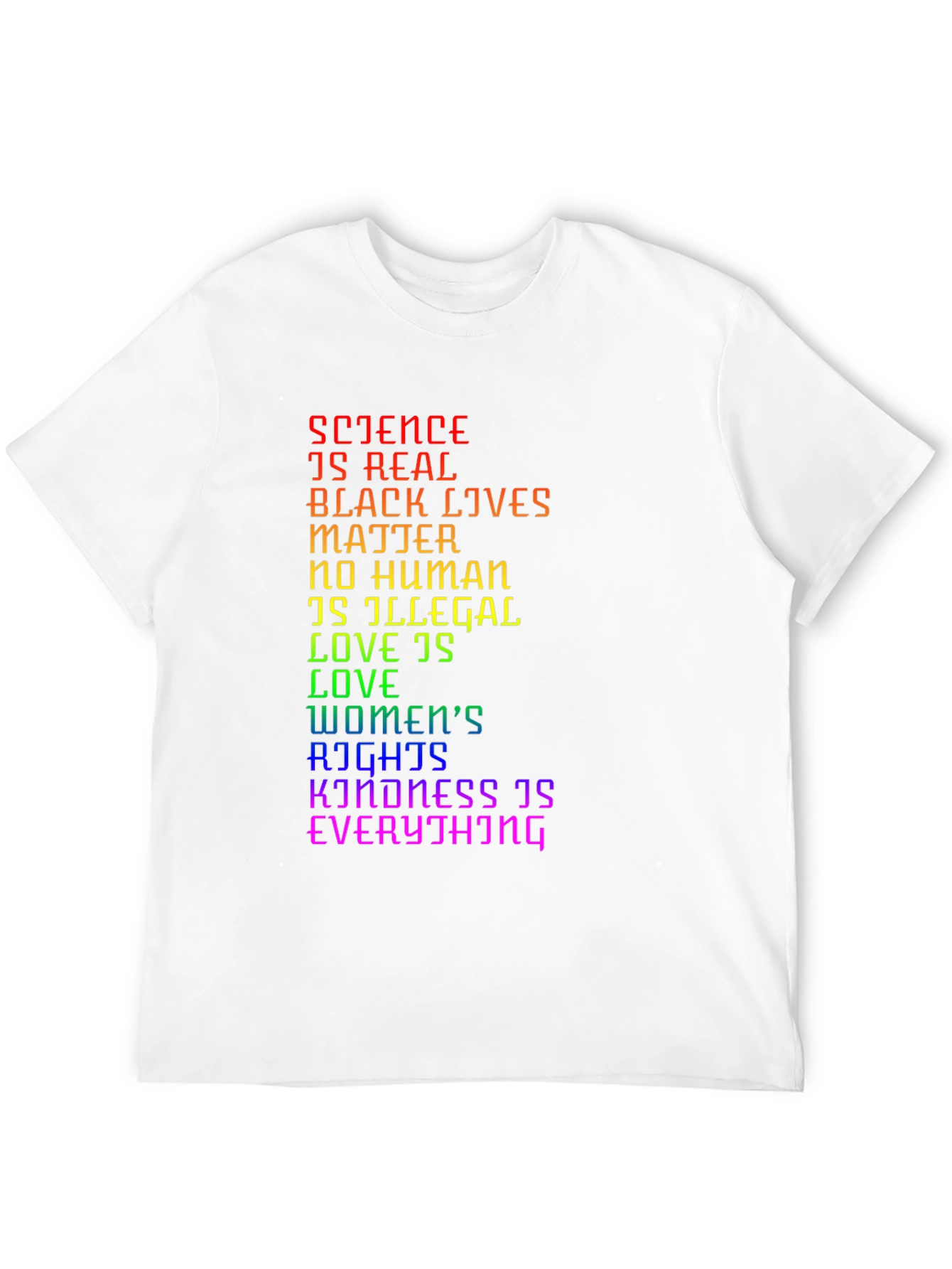 Black Science is Real Black Lives Matter LGBTQ+ T-Shirt view 12