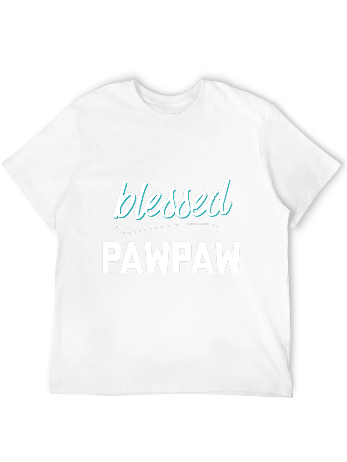 Black Blessed Pawpaw T-Shirt - Grandfather Gift view 12
