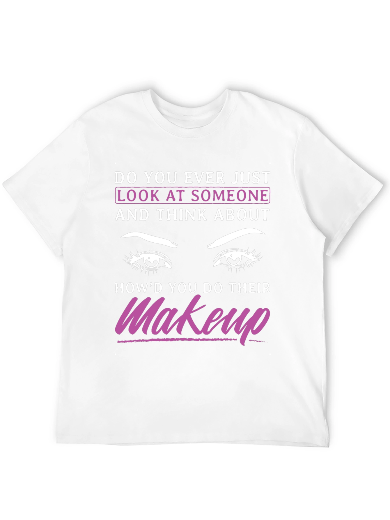Black Makeup Artist T-Shirt Funny Cosmetic Design Tee view 12