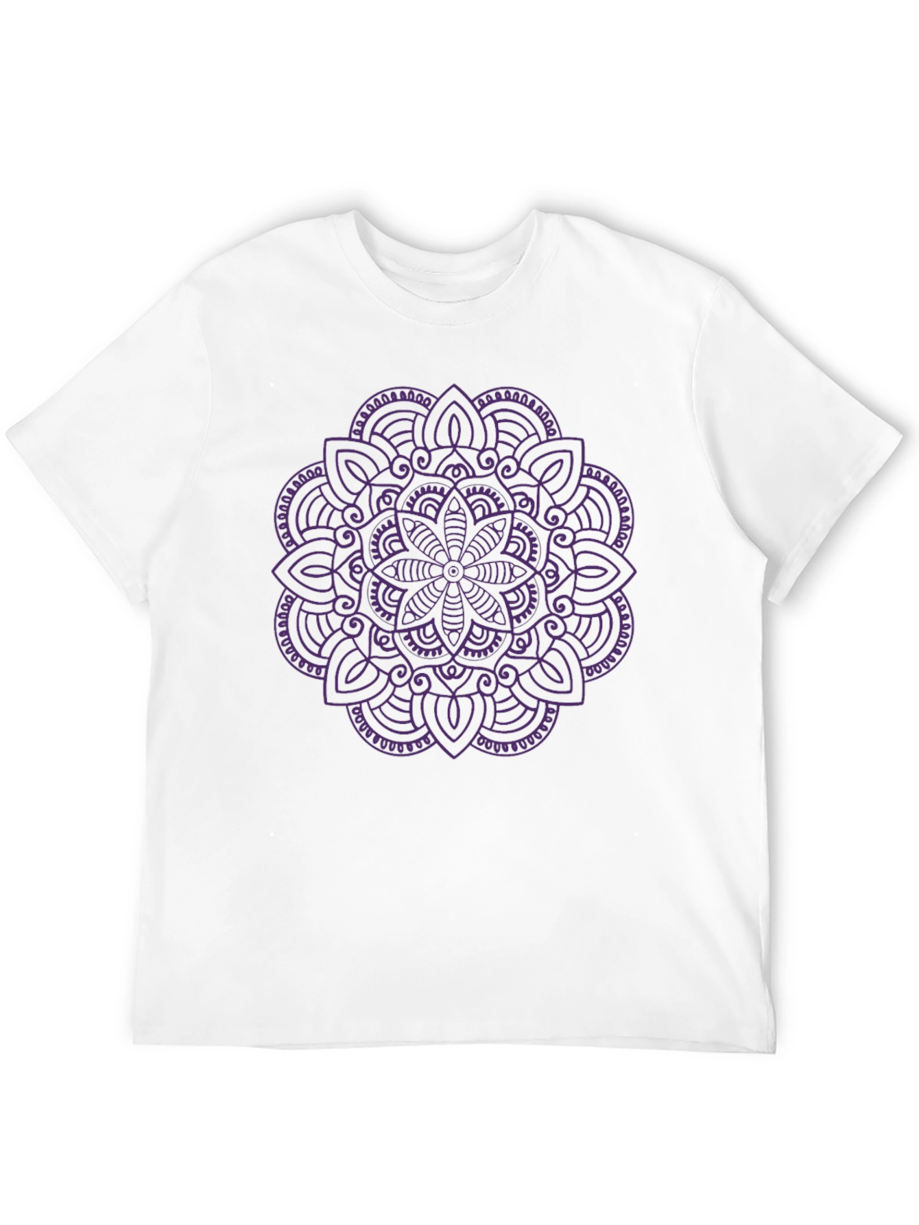 Black Mandala T-Shirt - Stylish Graphic Tee view 12