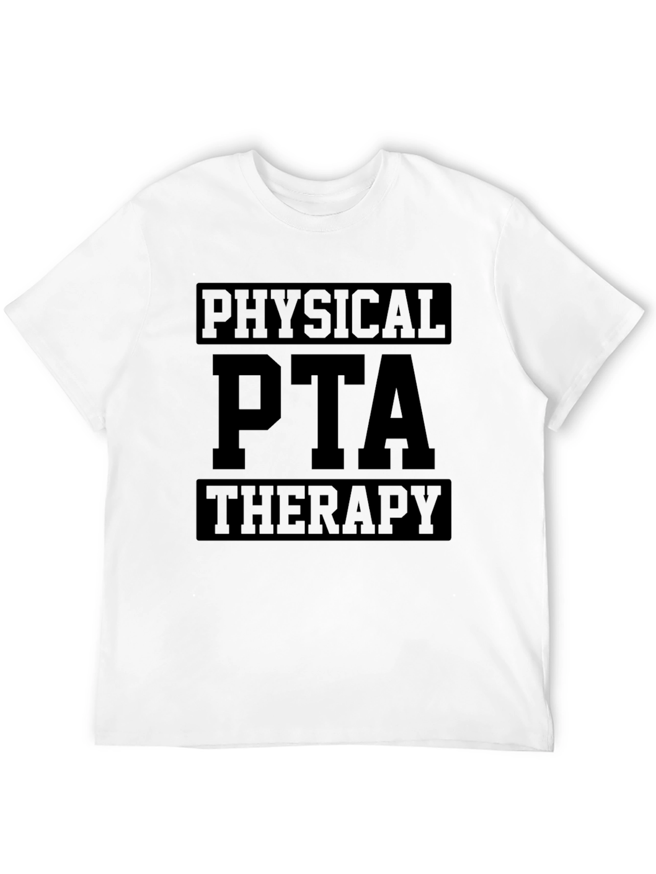 Black Physical PTA Therapy T-Shirt view 12