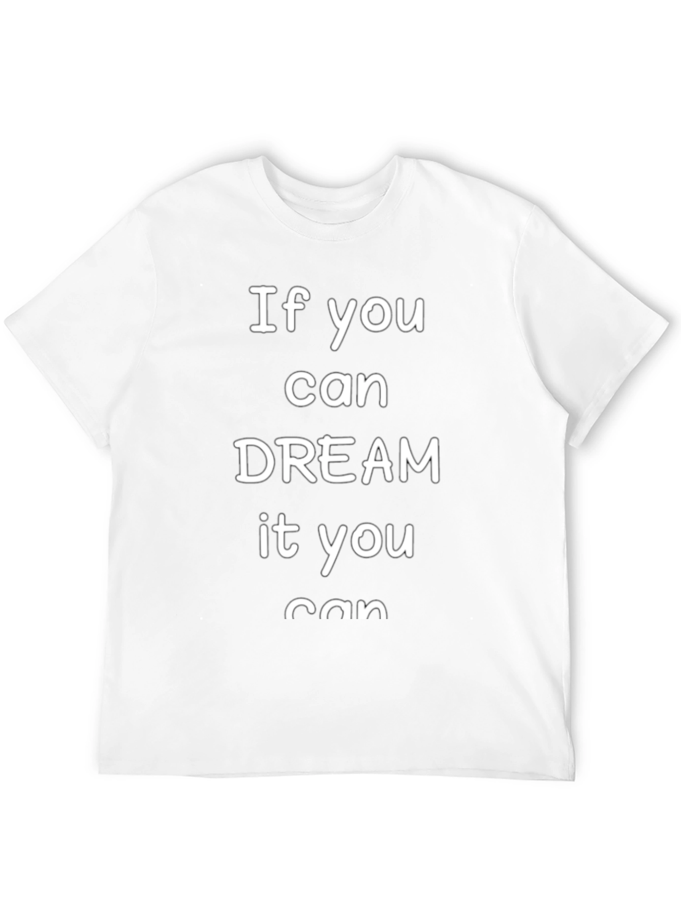 Black Inspirational Dream T-Shirt view 12
