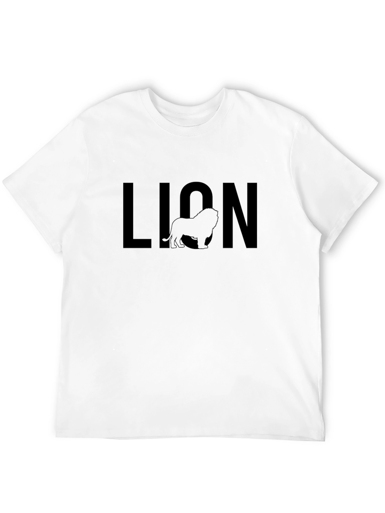 Black Lion Graphic Tee - Bold Statement Shirt view 12