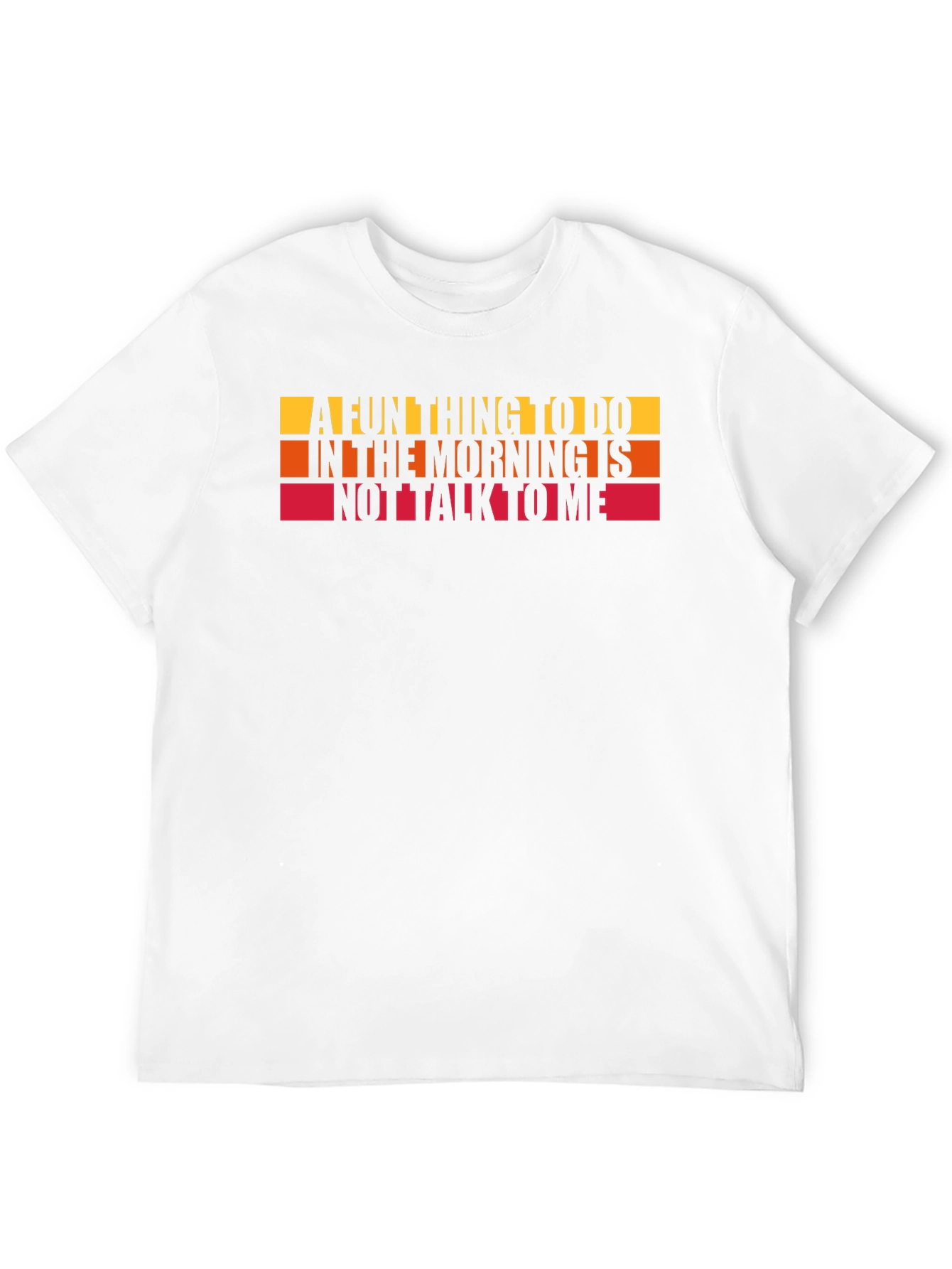 Black Funny Morning Person T-Shirt - Do Not Talk To Me! view 12