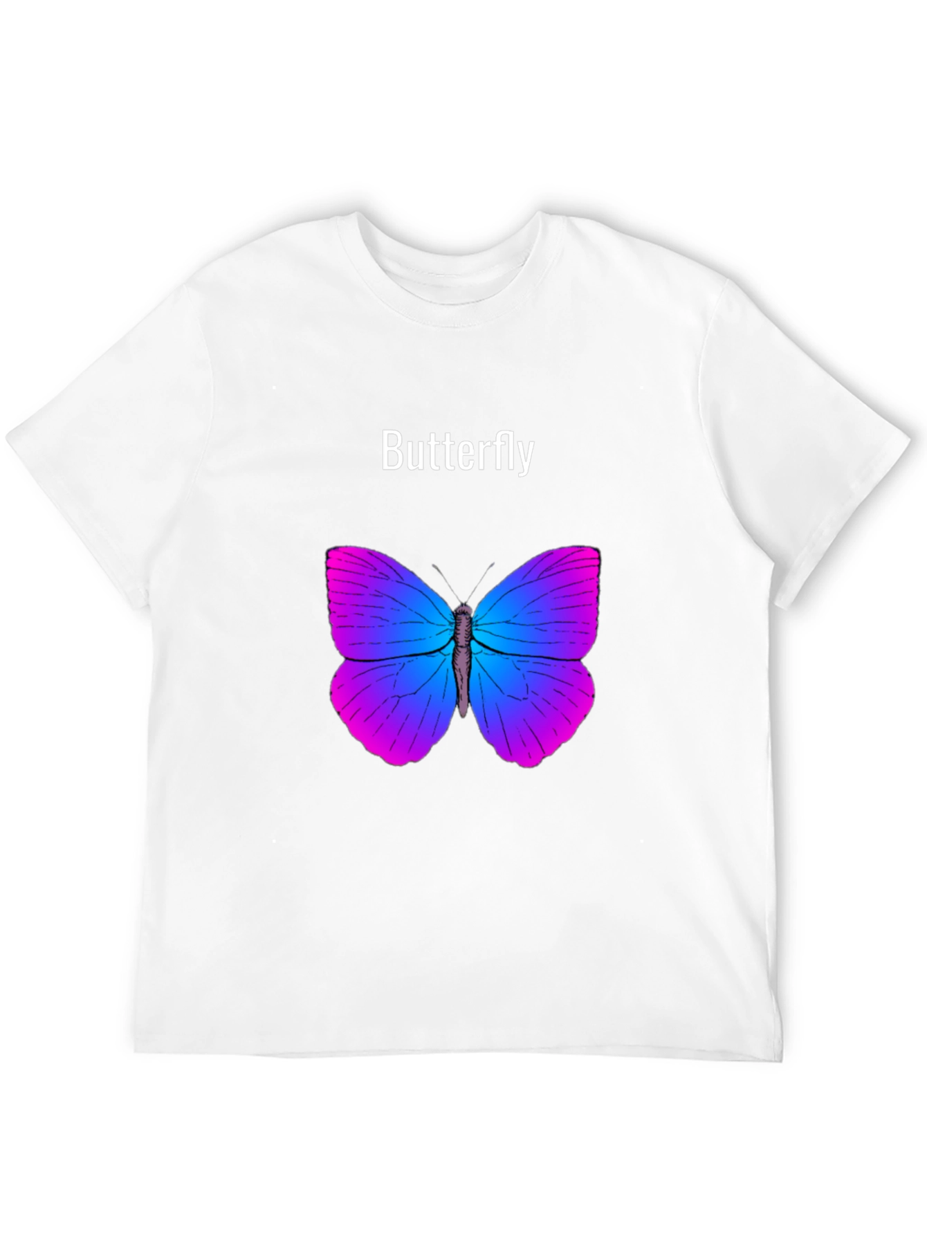 Black Butterfly Graphic T-Shirt - Stylish Unisex Tee view 12