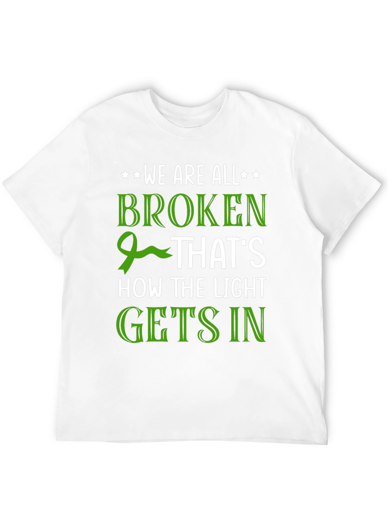 Black Broken: How the Light Gets In T-Shirt view 12