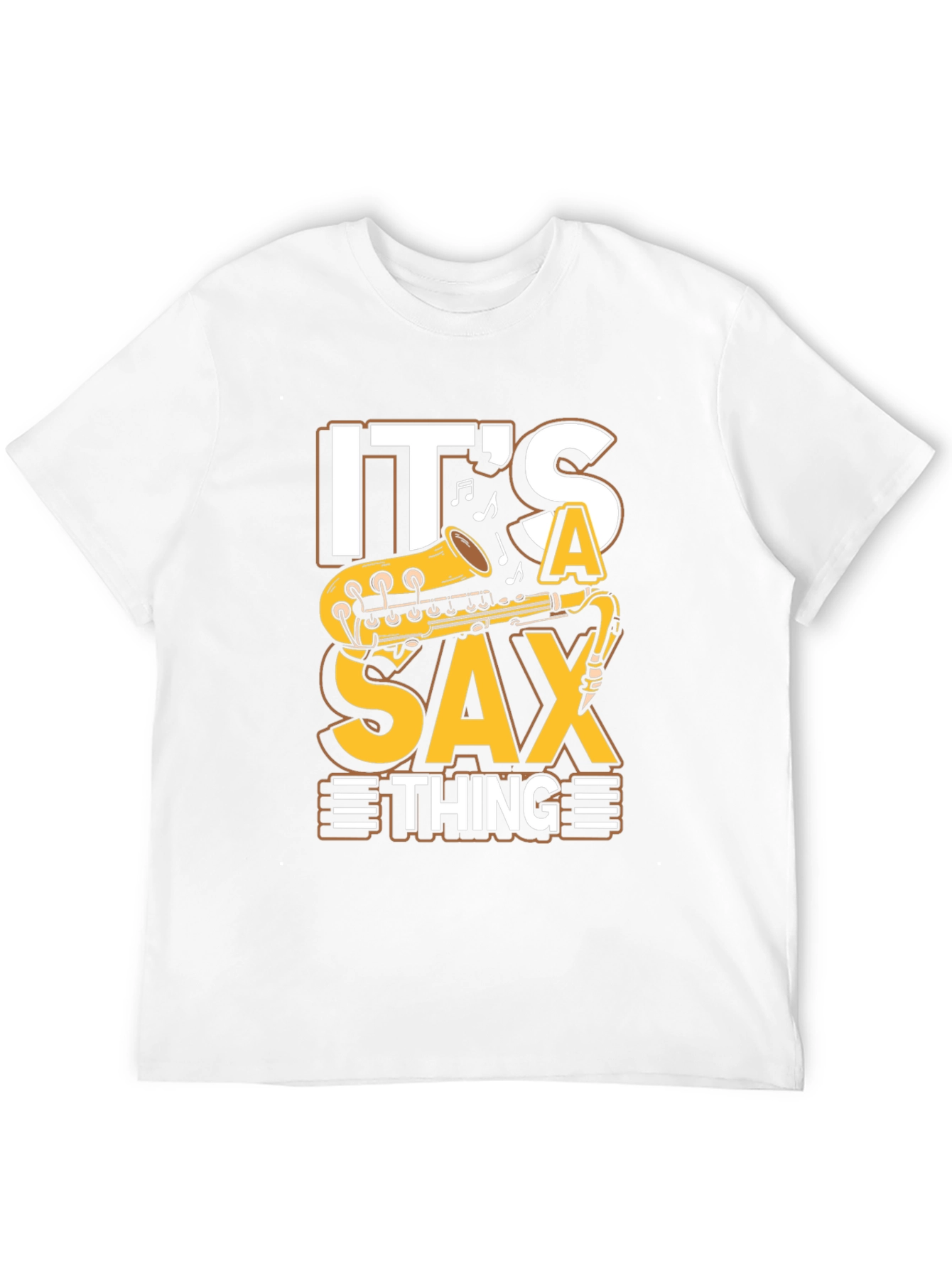 Black It's A Sax Thing T-Shirt - Musical Instrument Tee view 12