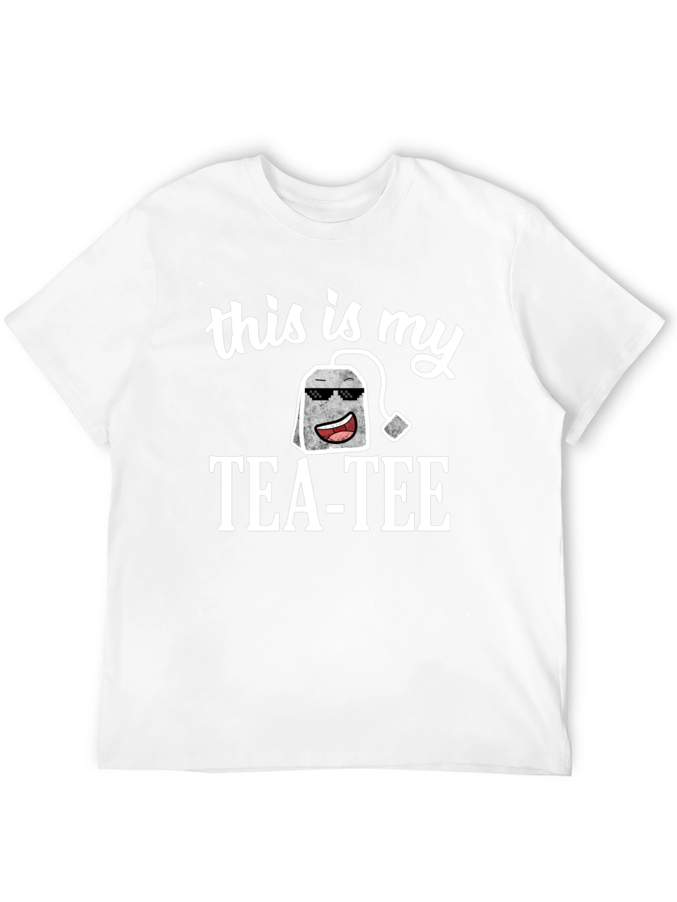 Black This is My Tea-Tee Funny T-Shirt view 12
