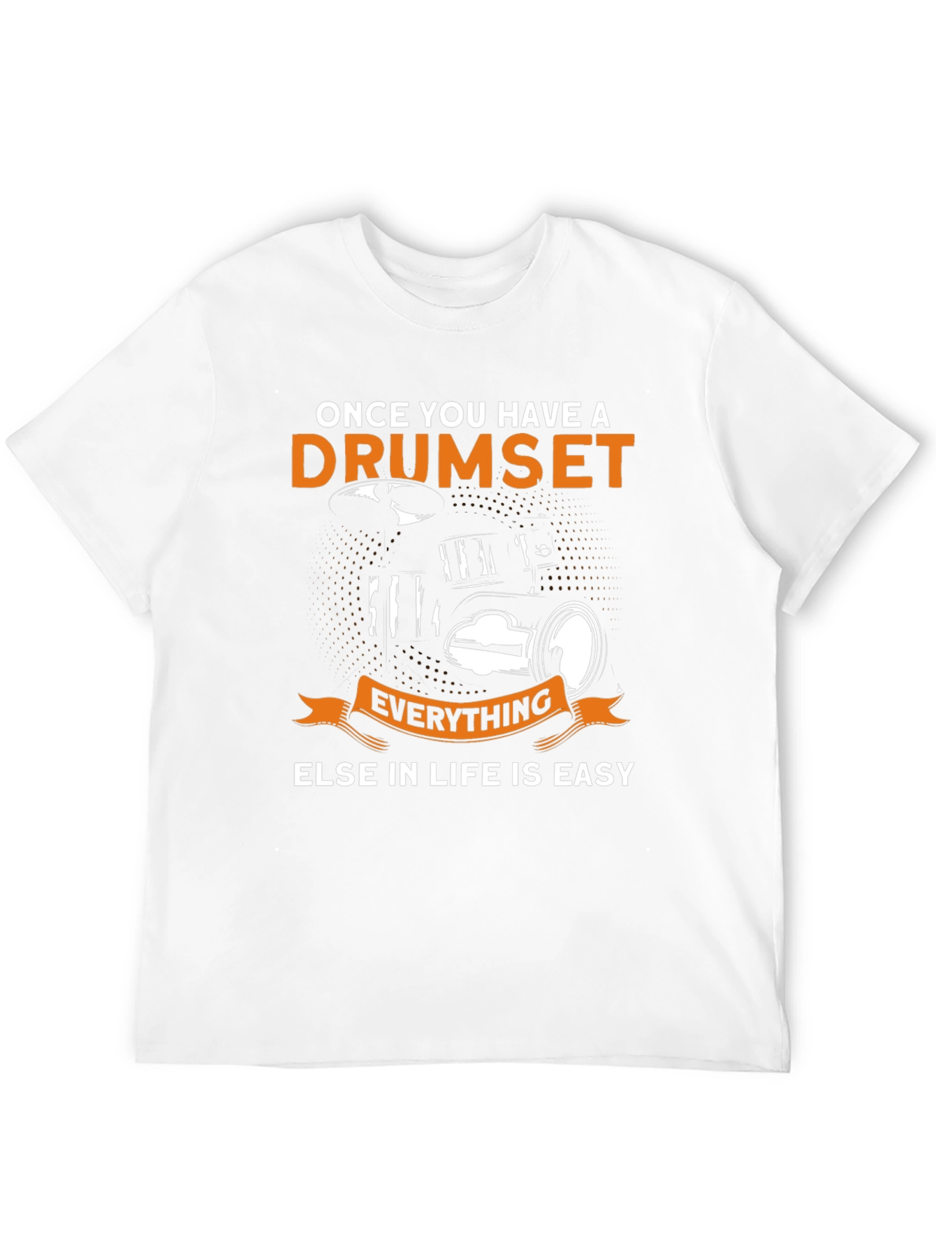 Black Drumset Life T-Shirt - Music Lover Tee view 12
