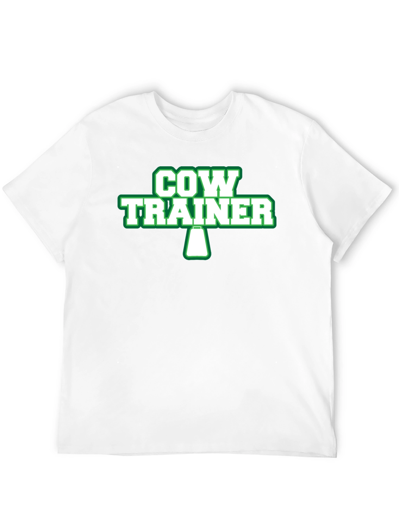 Black Cow Trainer Graphic Tee - Funny Agriculture Shirt view 12