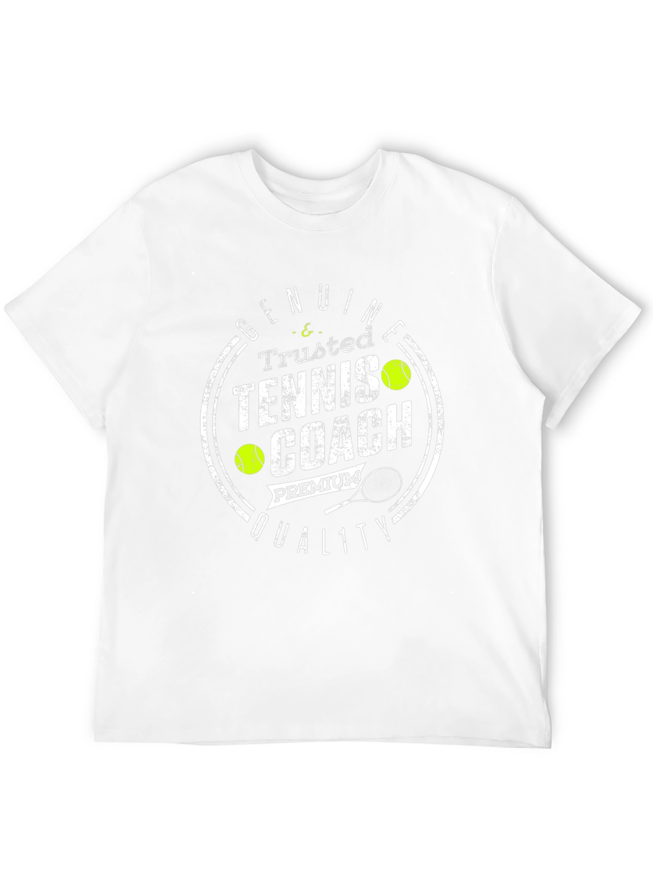 Genuine Trusted Tennis Coach Premium Quality T-Shirt - 12