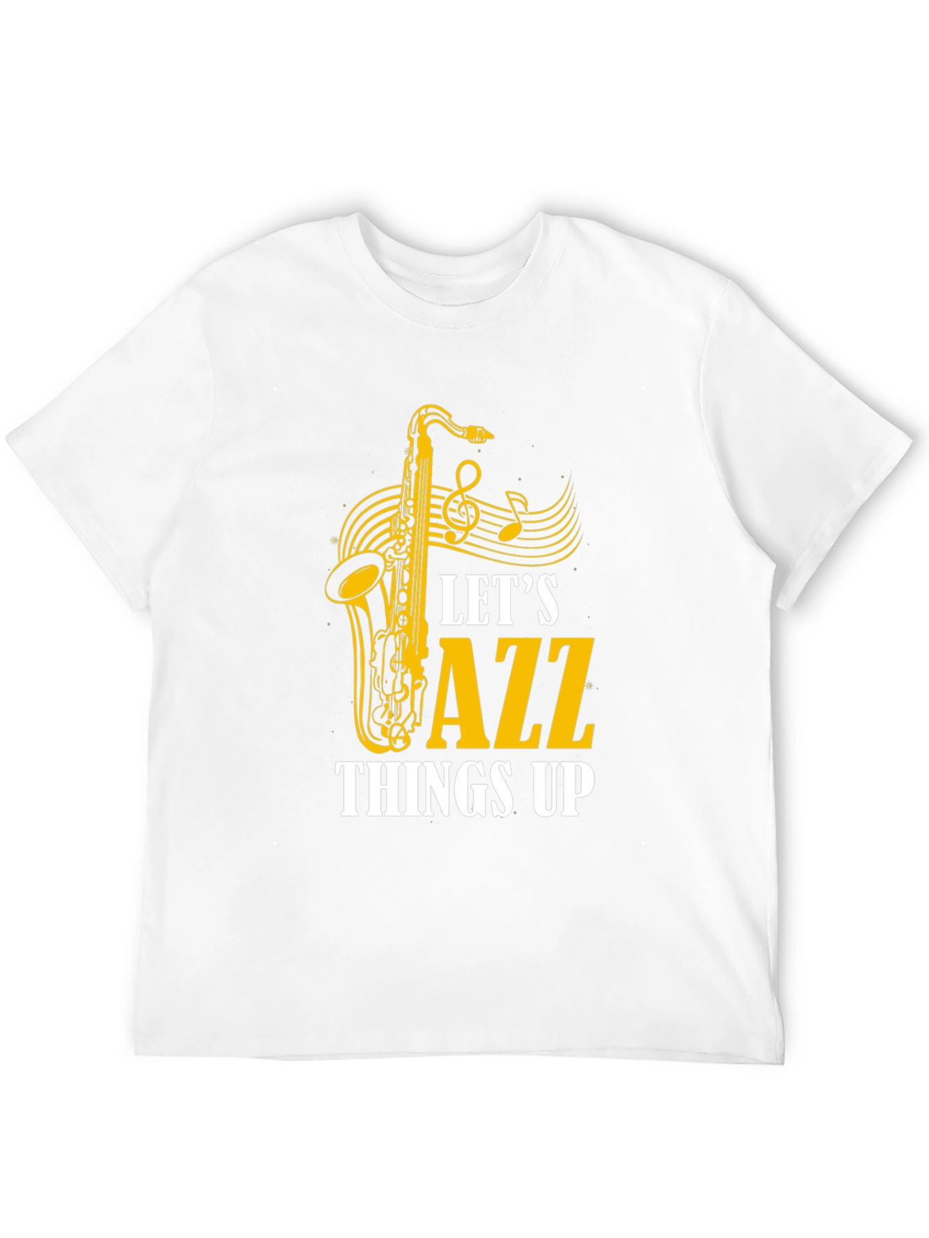 Black Let's Jazz Things Up Graphic T-Shirt view 12