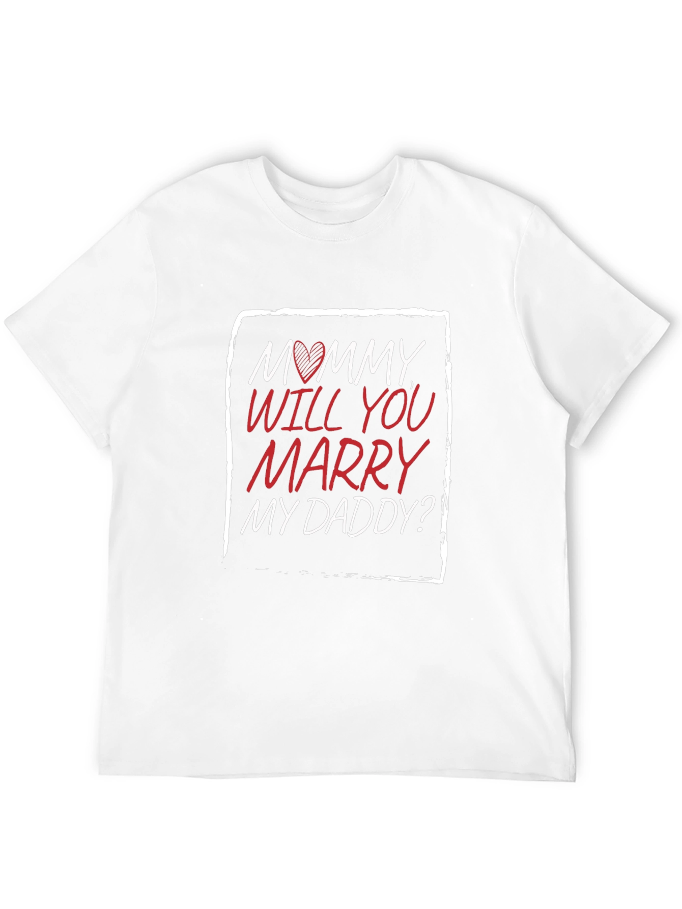 Black Mommy Will You Marry My Daddy? T-Shirt view 12