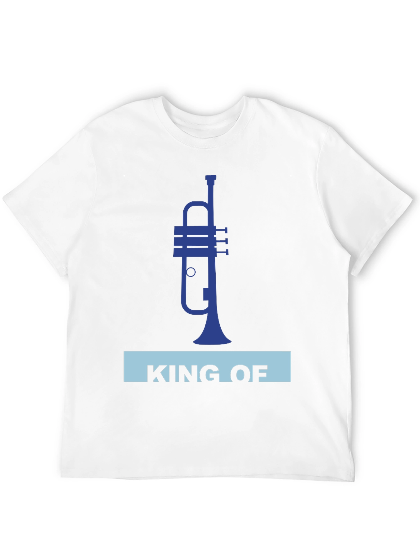 Black King of Trumpet T-Shirt - Musical Instrument Tee view 12