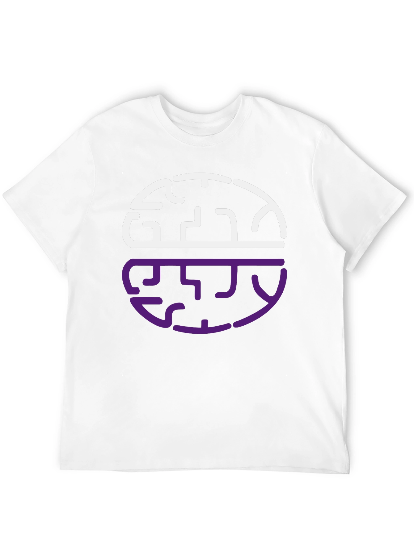 Black Brain Tease Graphic Tee - Black Cotton Blend Shirt view 12