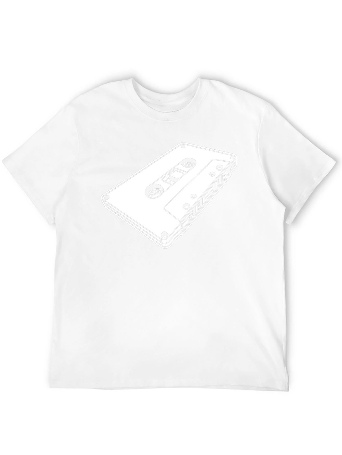 Black Retro Cassette Tape Graphic Tee - Black view 12