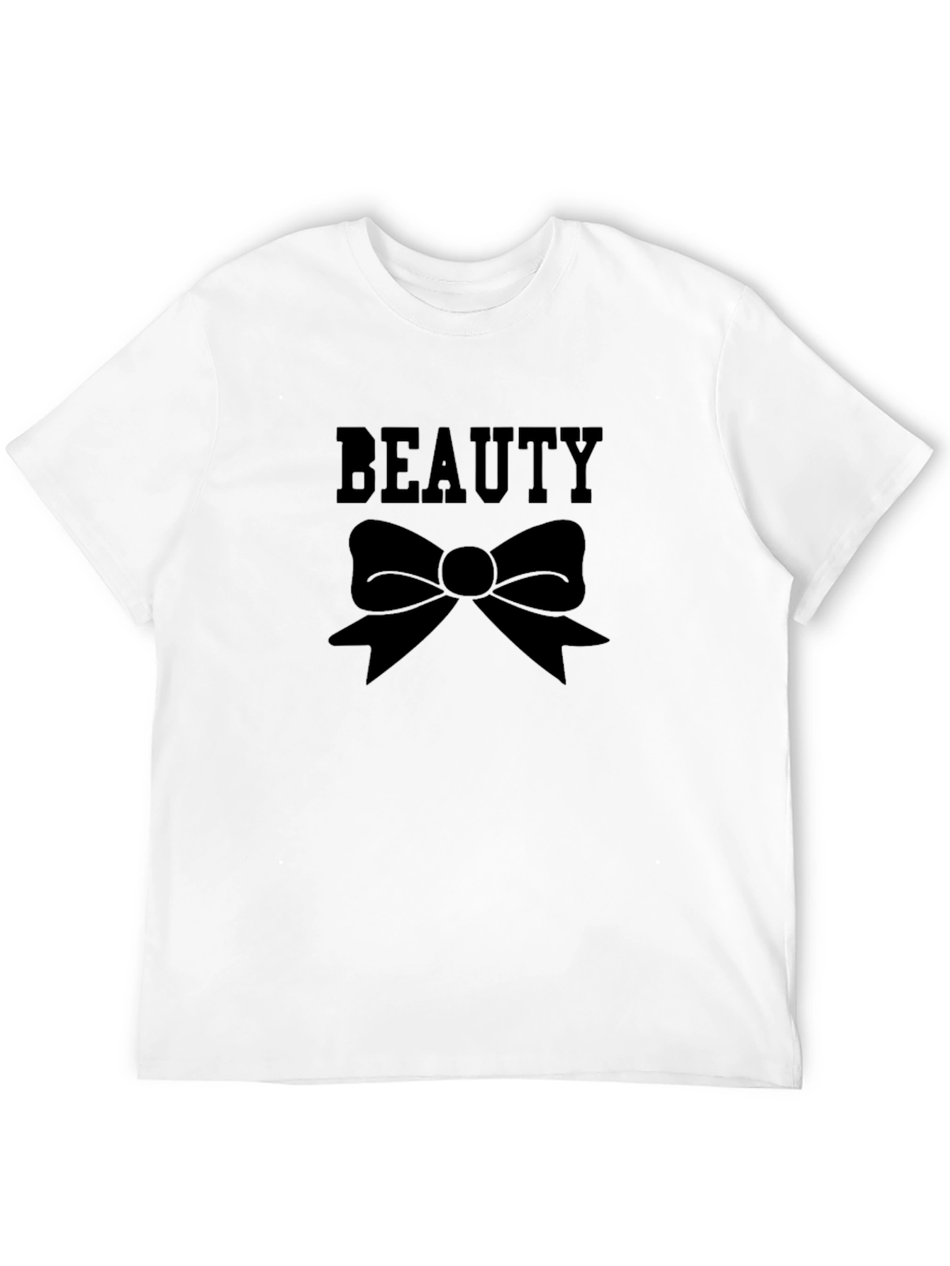 Black Beauty Bow Graphic Black T-Shirt view 12