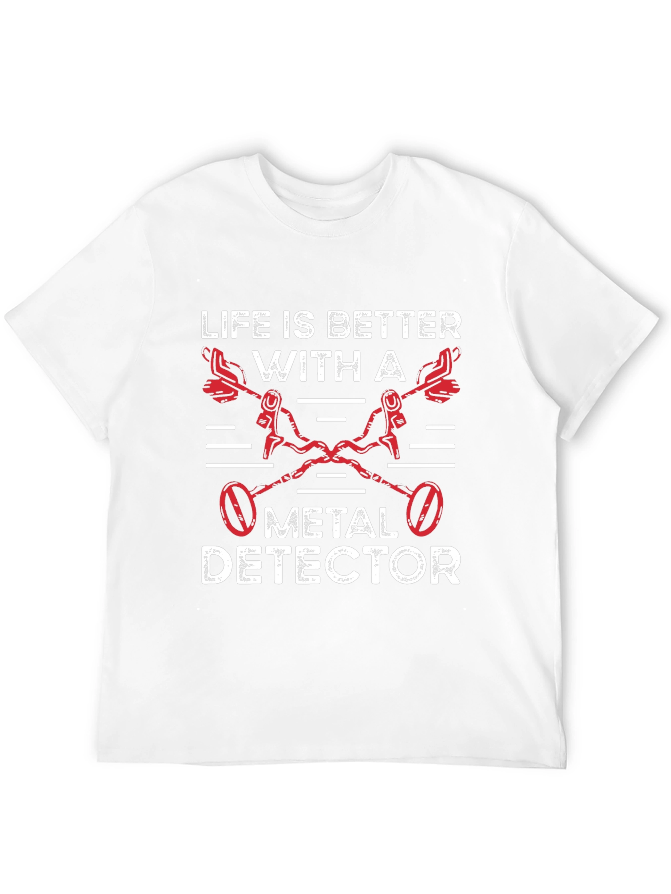 Black Life is Better With a Metal Detector T-Shirt view 12