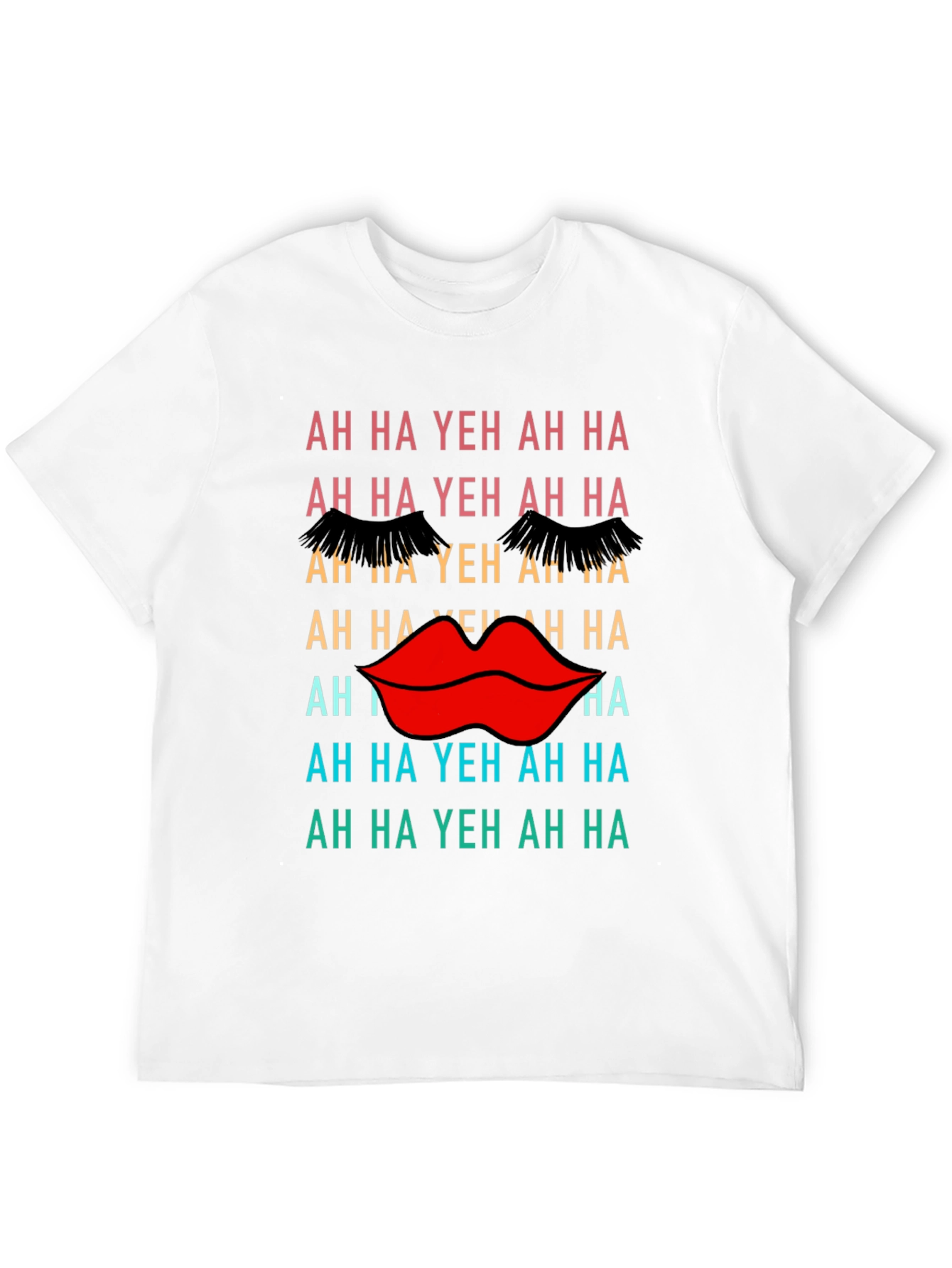 Black Ah Ha Yeh Ah Ha Graphic Tee view 12