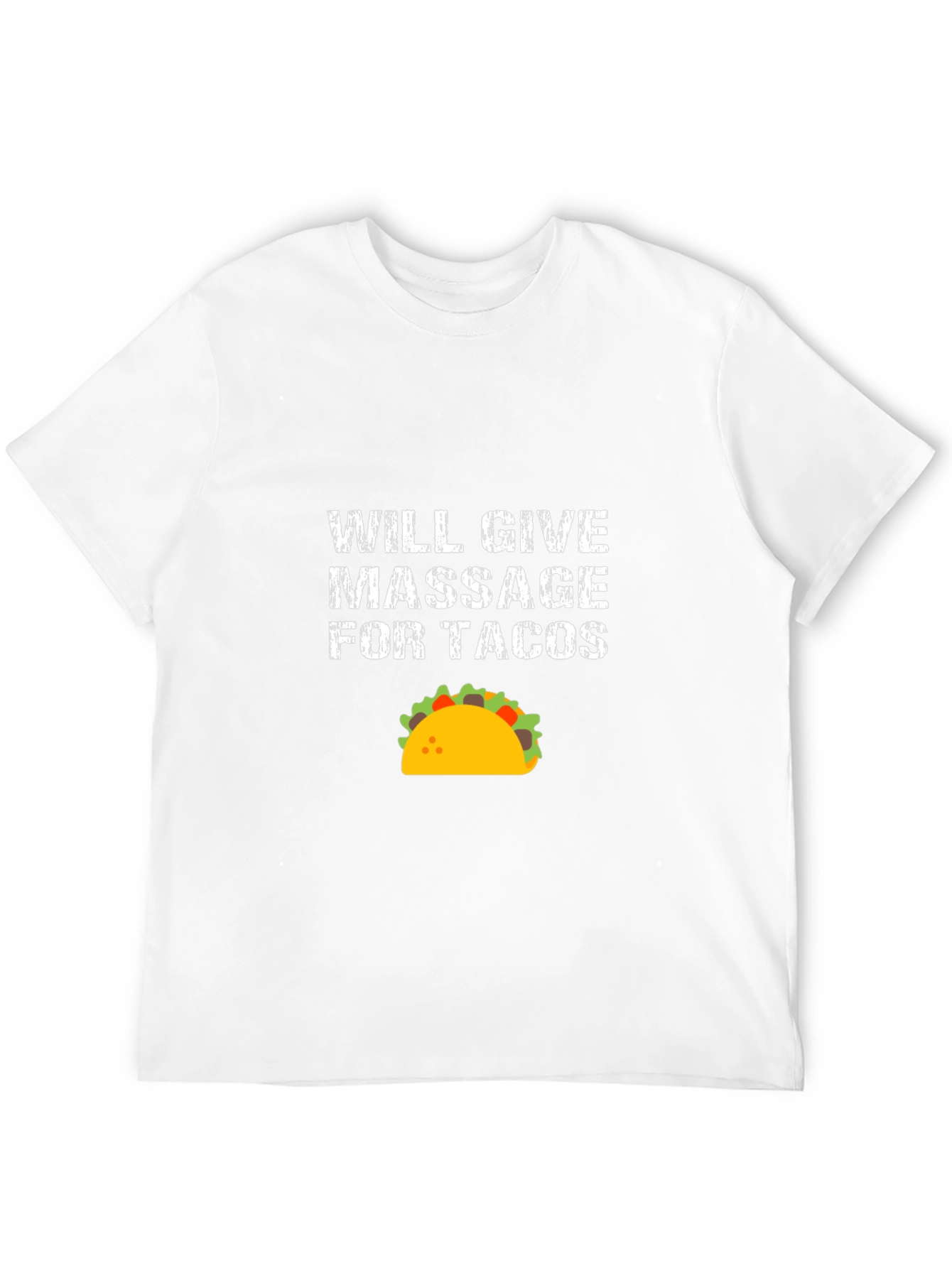 Black Will Give Massage For Tacos Funny T-Shirt view 12