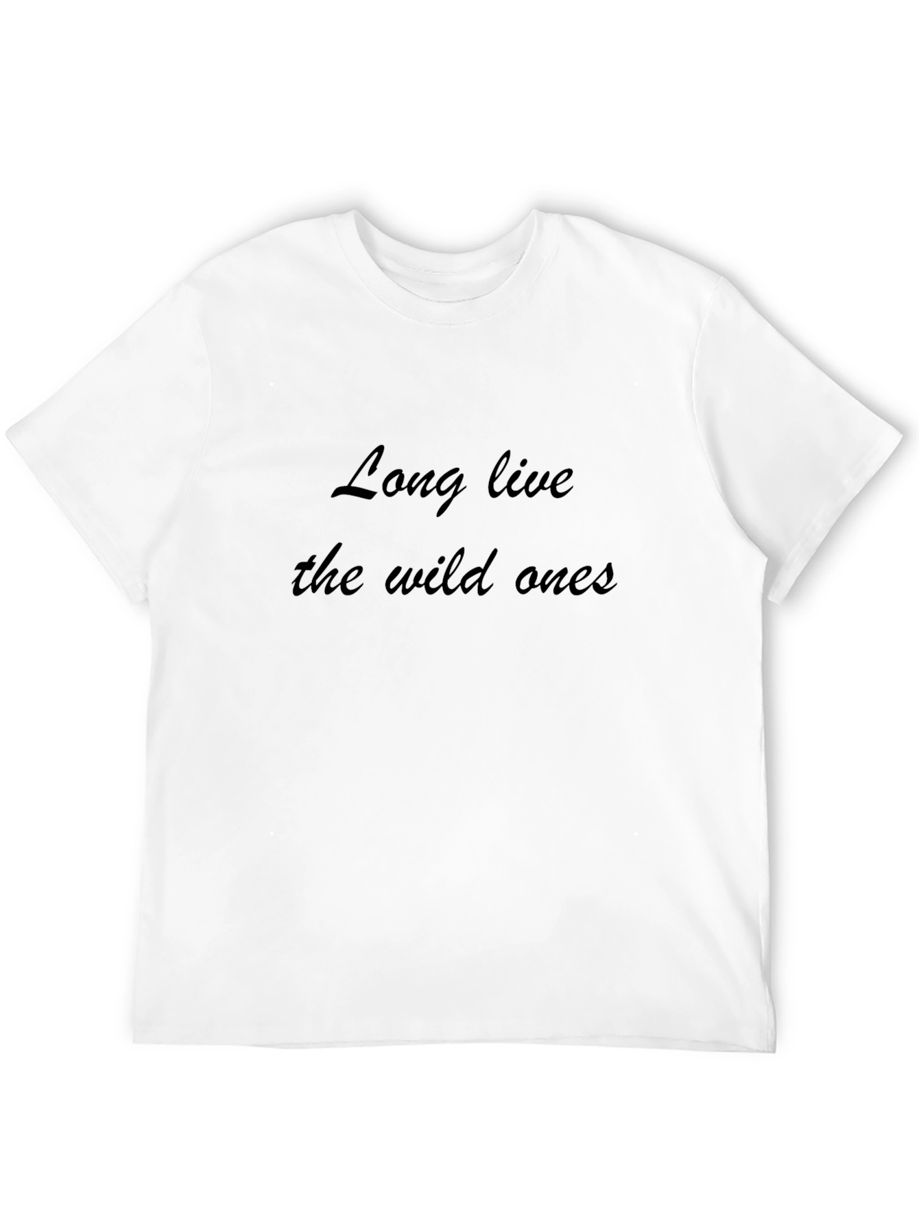 Black Long Live The Wild Ones T-Shirt view 12