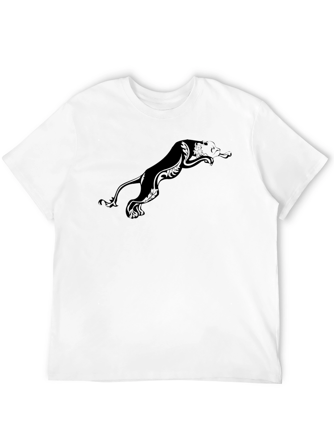 Black Black Panther Graphic Tee - Stylish Men's Casual T-Shirt view 12