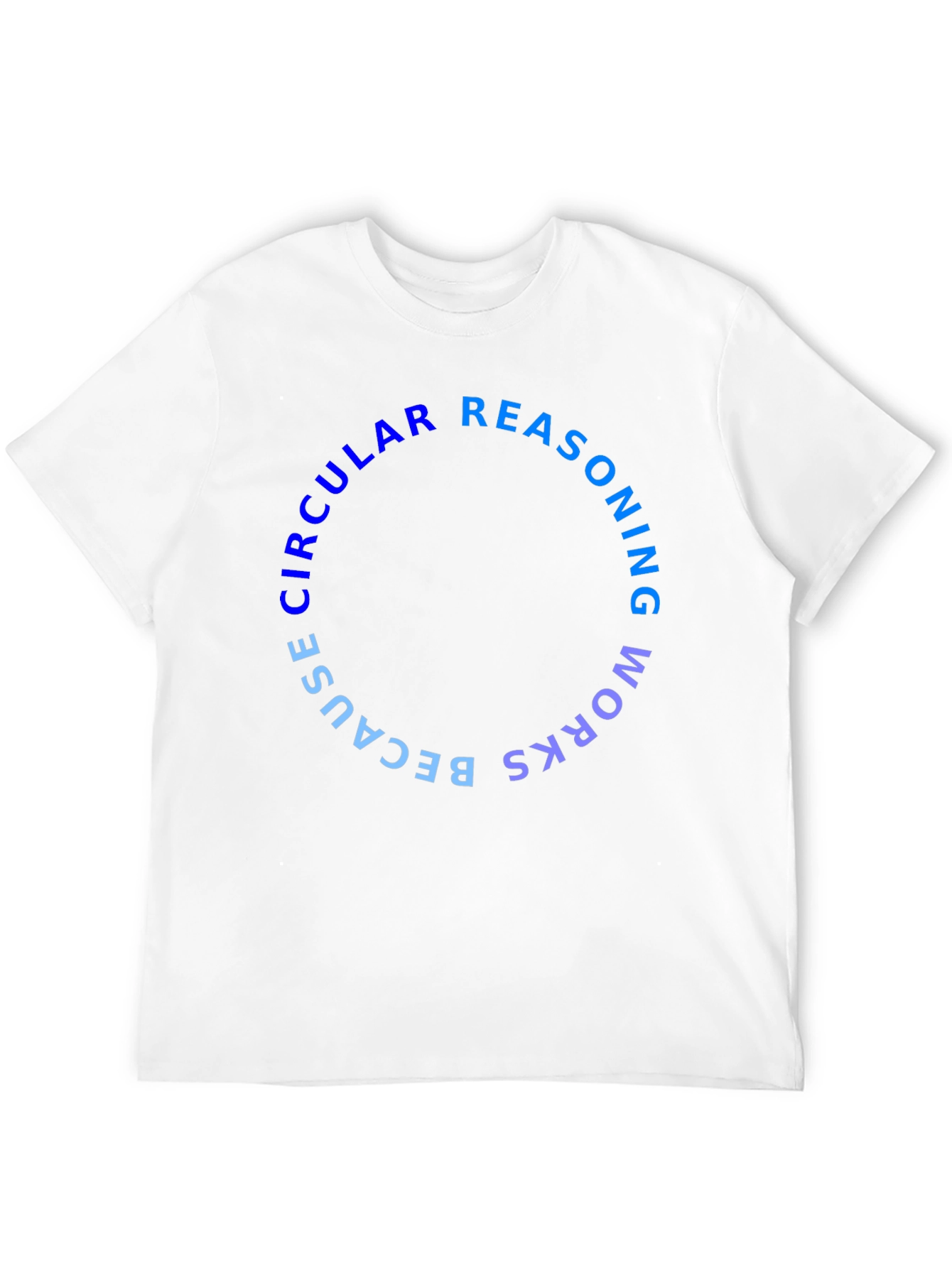 Black Circular Reasoning Graphic T-Shirt view 12