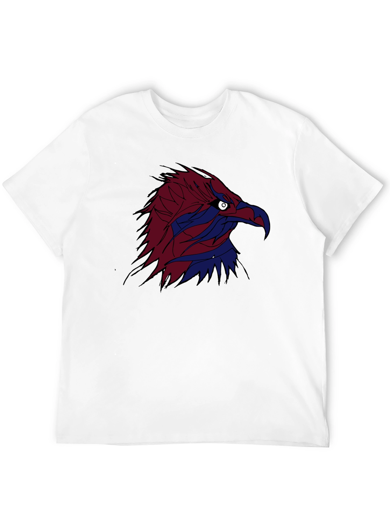 Black Eagle Graphic Black Tee - Striking Design view 12