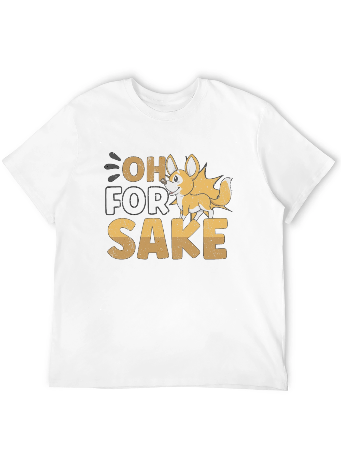 Black Oh For Sake Corgi Graphic Tee view 12