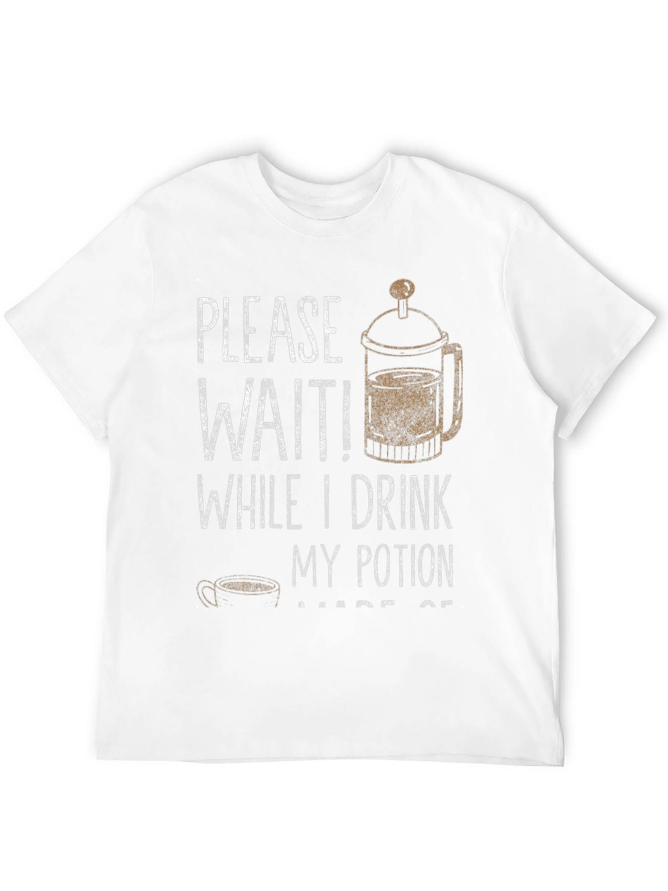 Black Coffee Potion Graphic Tee view 12