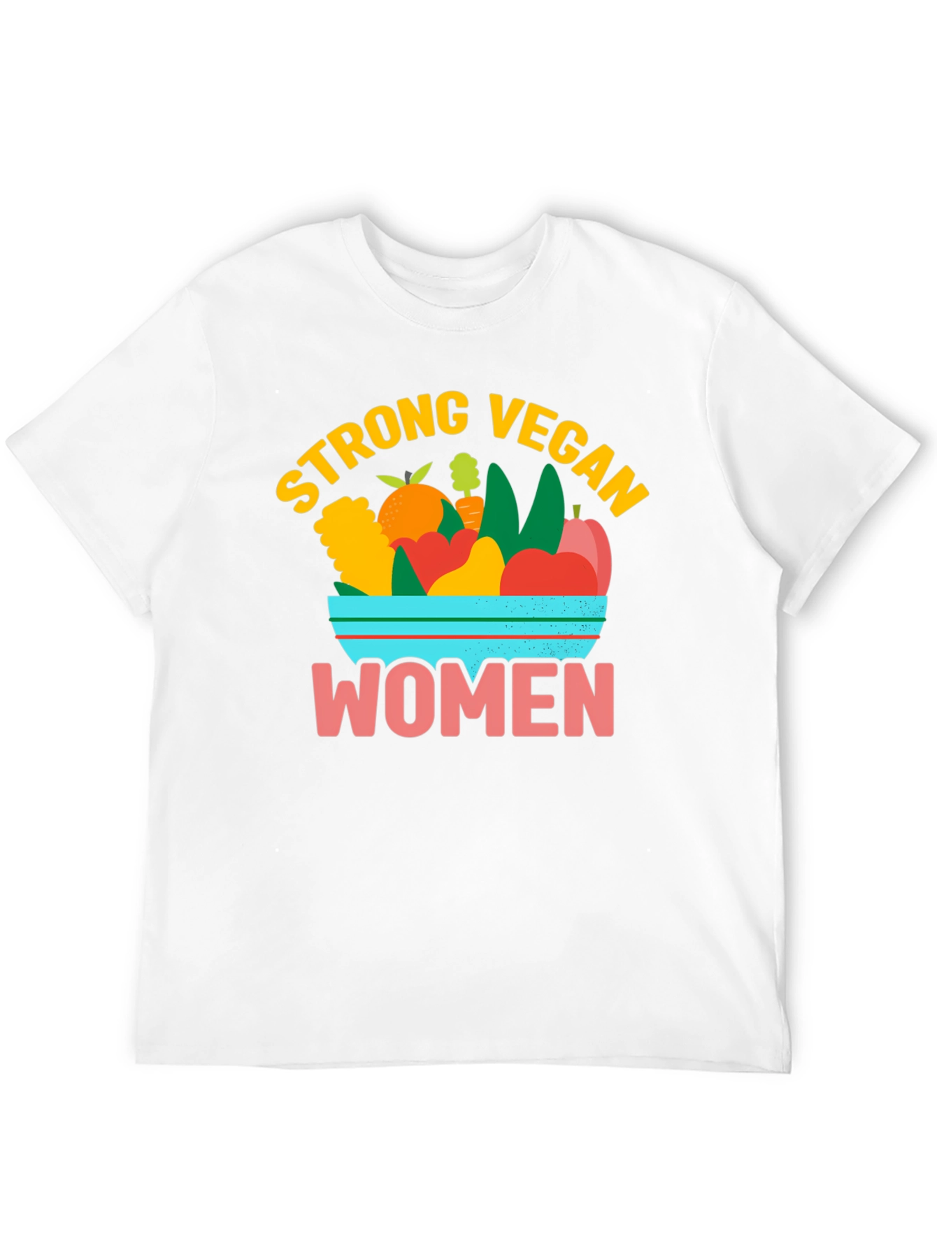 Strong Vegan Women Graphic Tee - 12