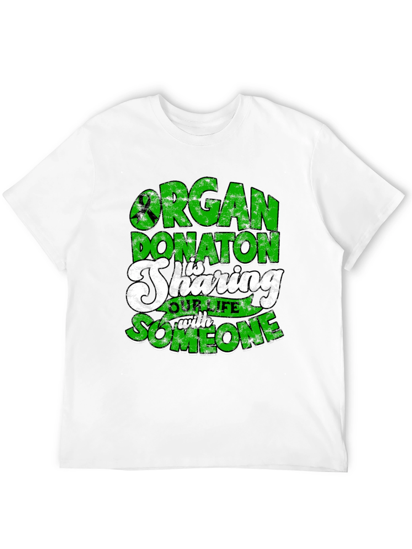 Organ Donation Awareness Graphic T-Shirt - 12