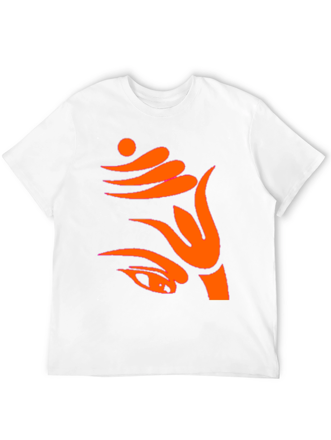 Black Abstract Graphic Print Black T-Shirt view 12