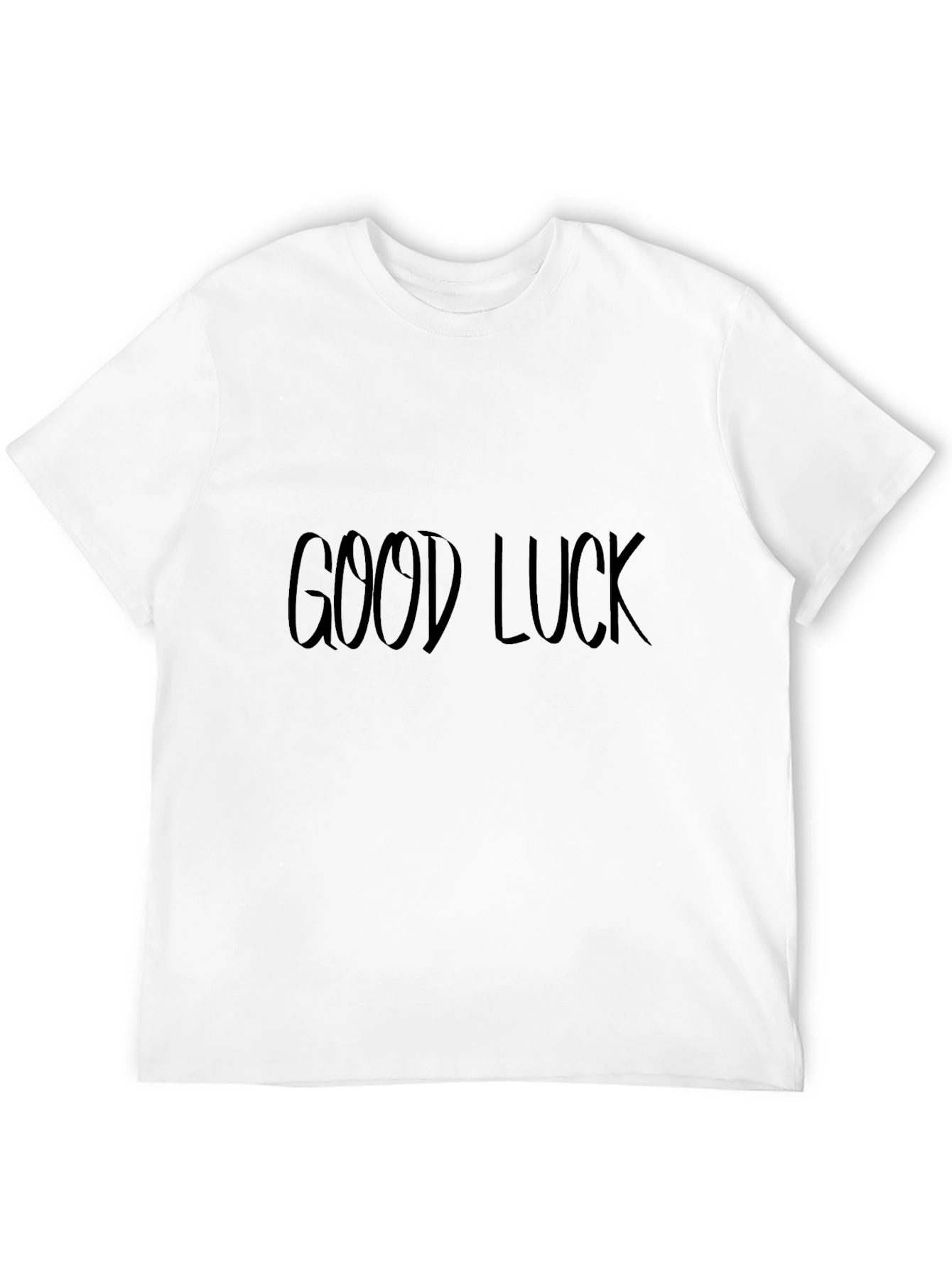 Black Good Luck Black Tee view 12