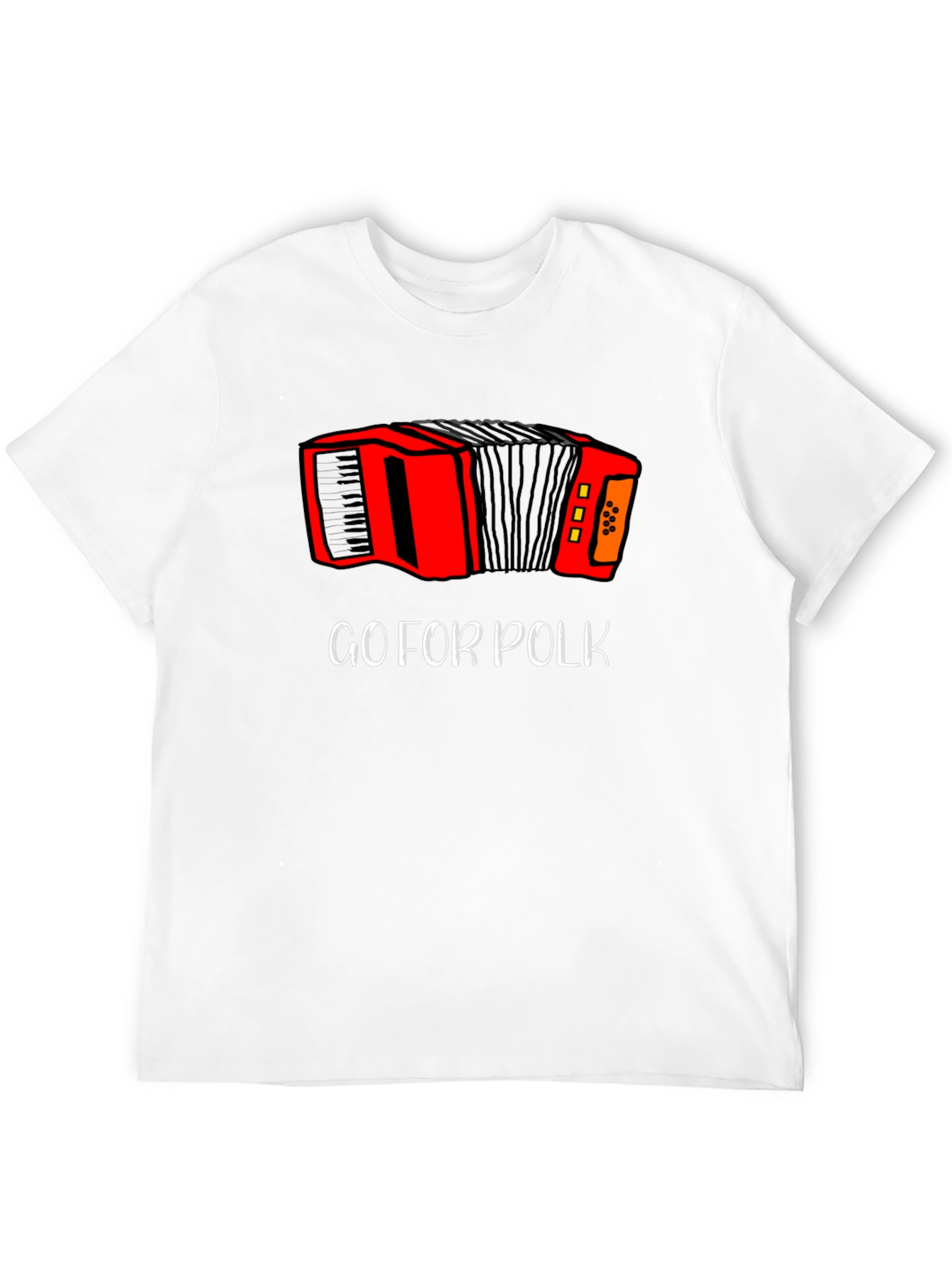 Black Go For Polk Accordion Graphic Tee view 12