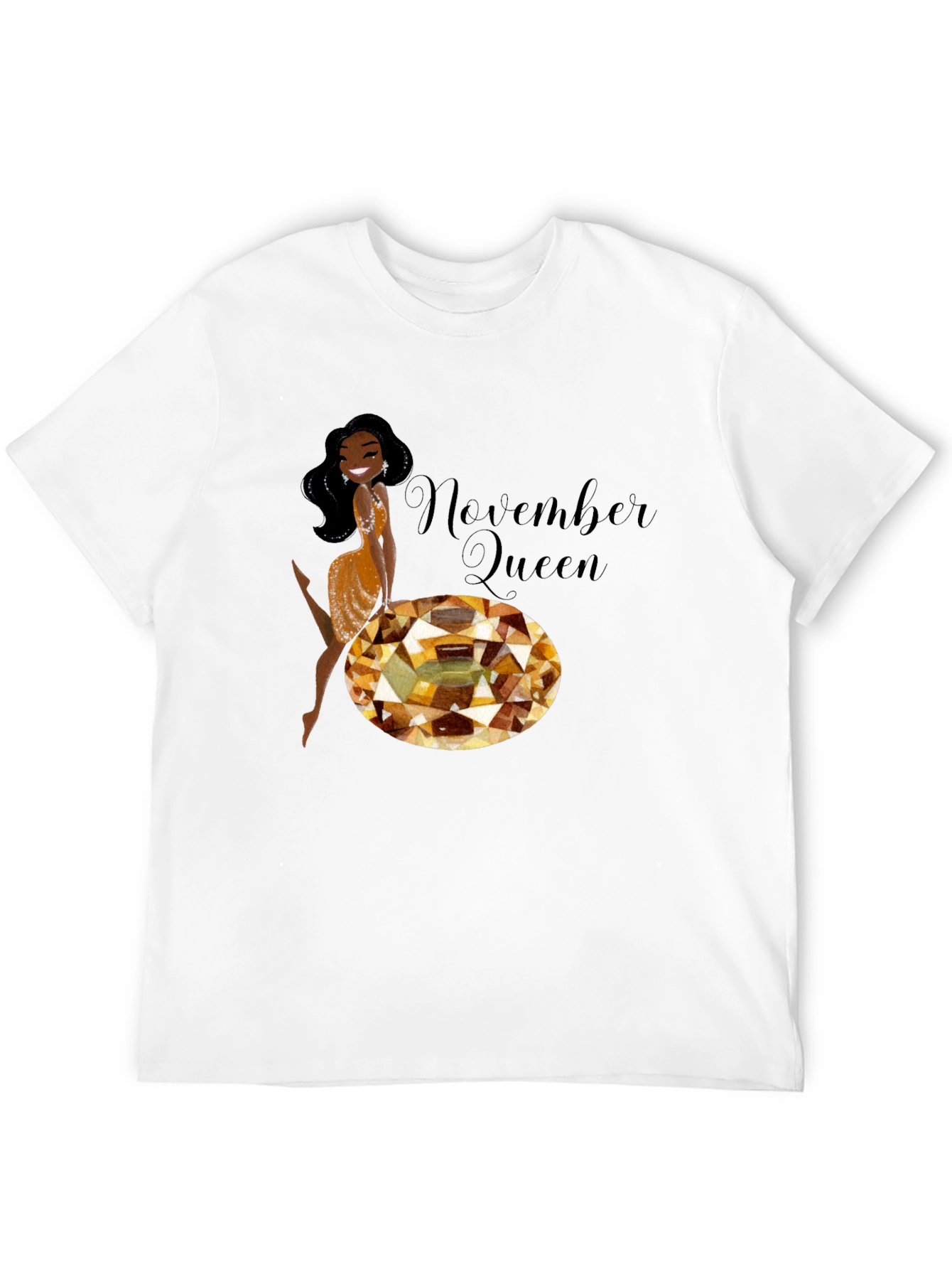 Black November Queen Graphic Tee view 12